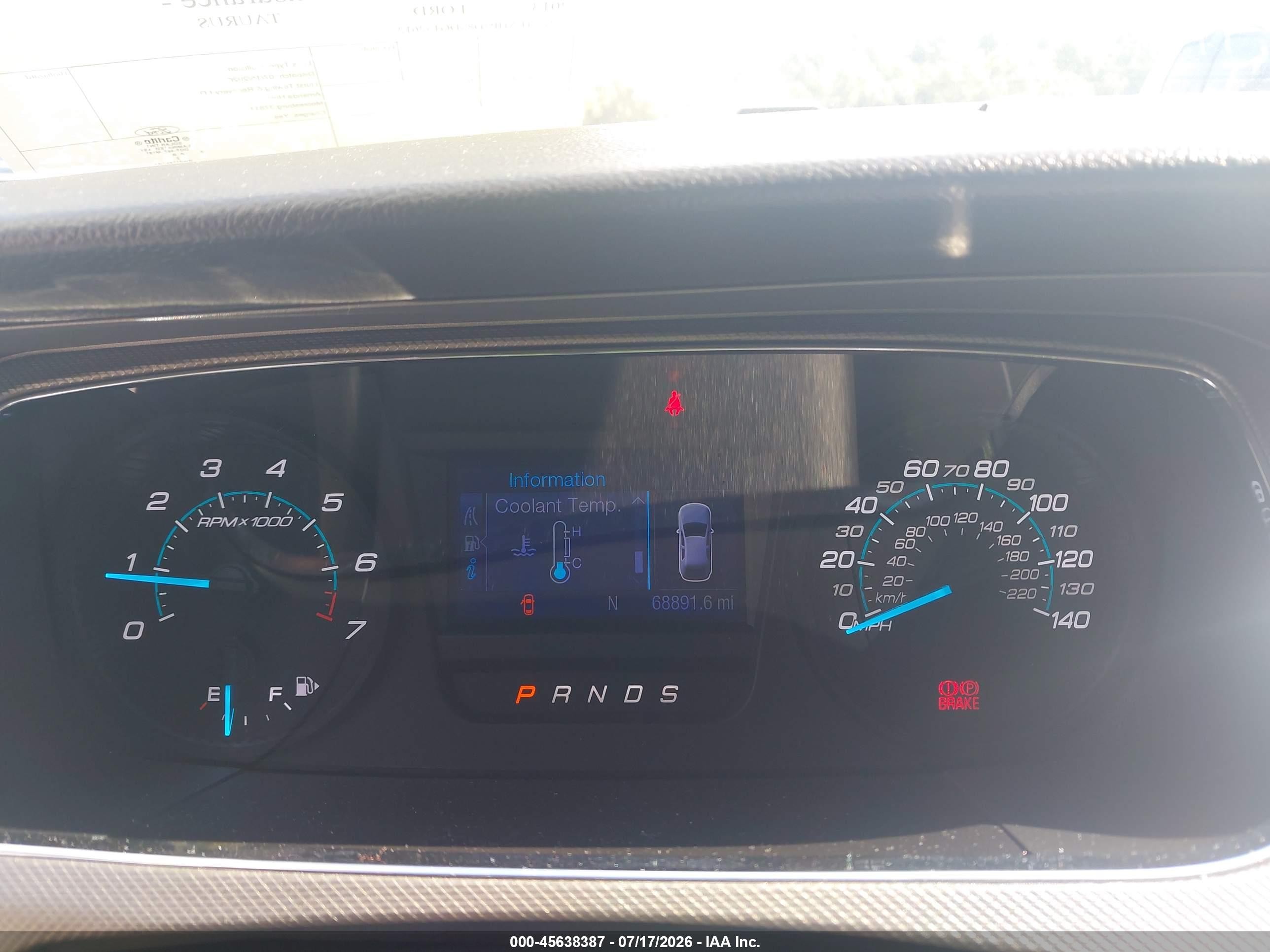 2013 Ford Taurus Se White vin: 1FAHP2D83DG152612