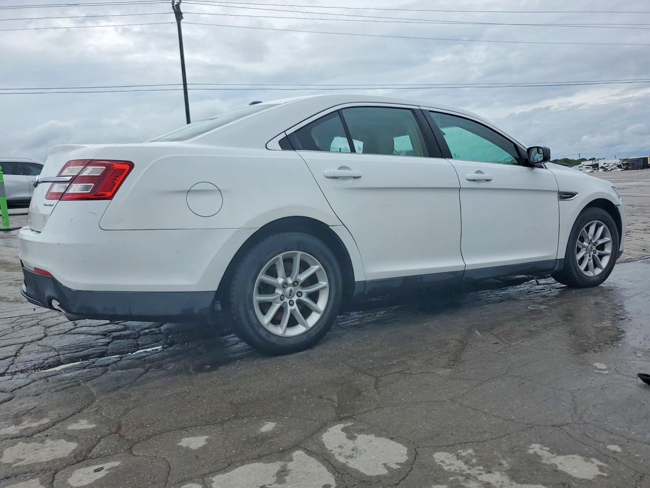 2013 Ford Taurus Se White vin: 1FAHP2D83DG185089