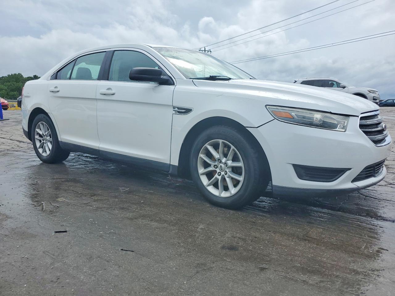 2013 Ford Taurus Se White vin: 1FAHP2D83DG185089