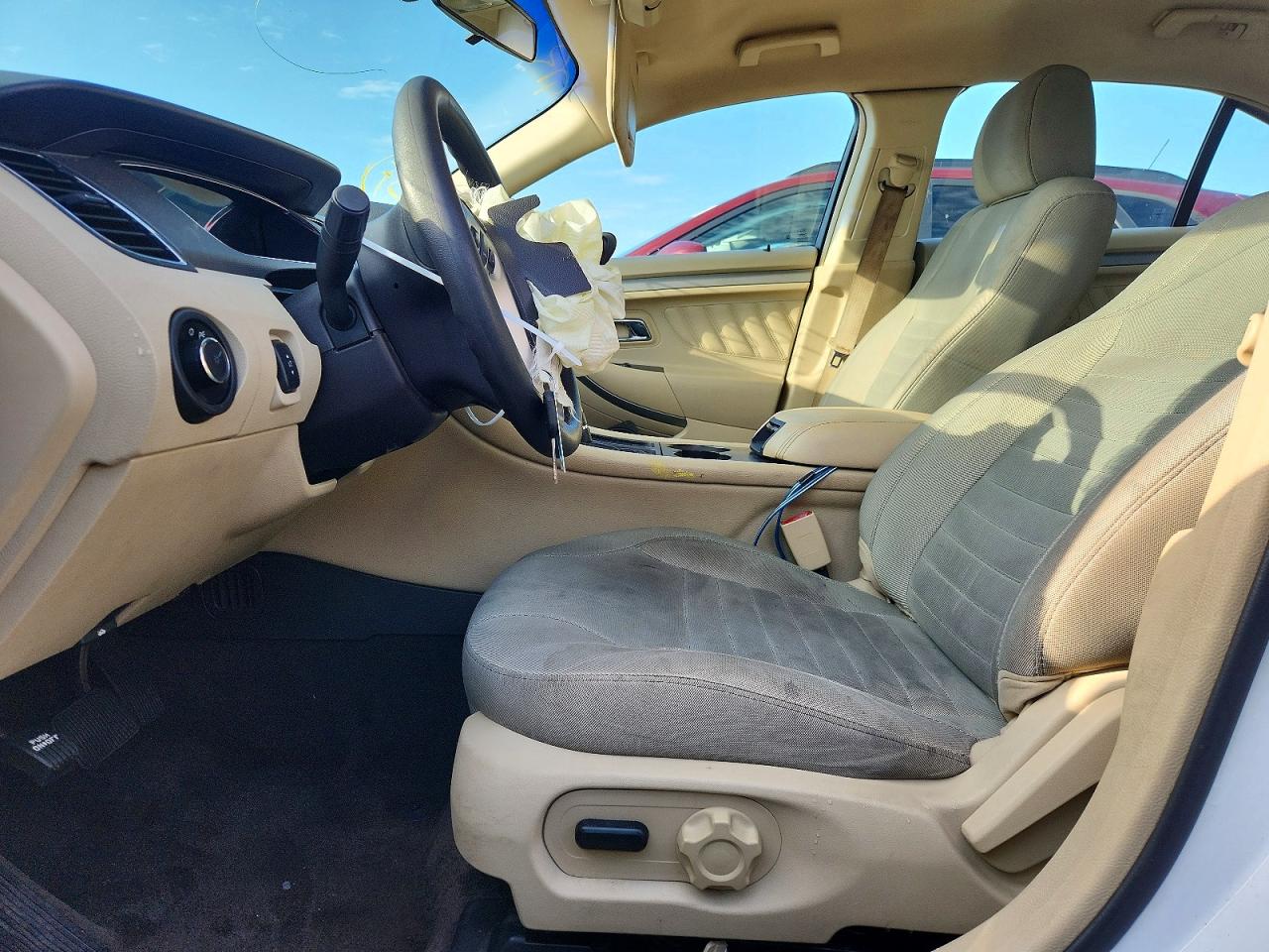 2013 Ford Taurus Se White vin: 1FAHP2D83DG185089