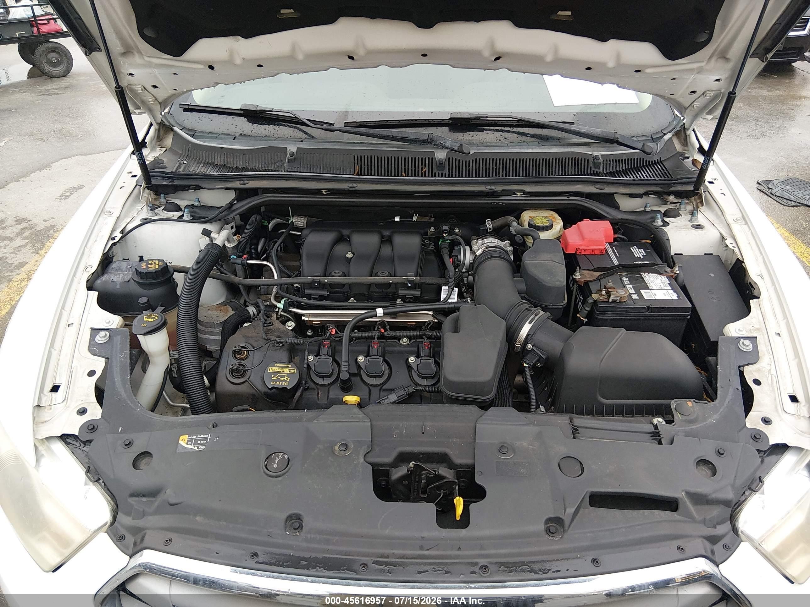 2013 Ford Taurus Se White vin: 1FAHP2D83DG212517
