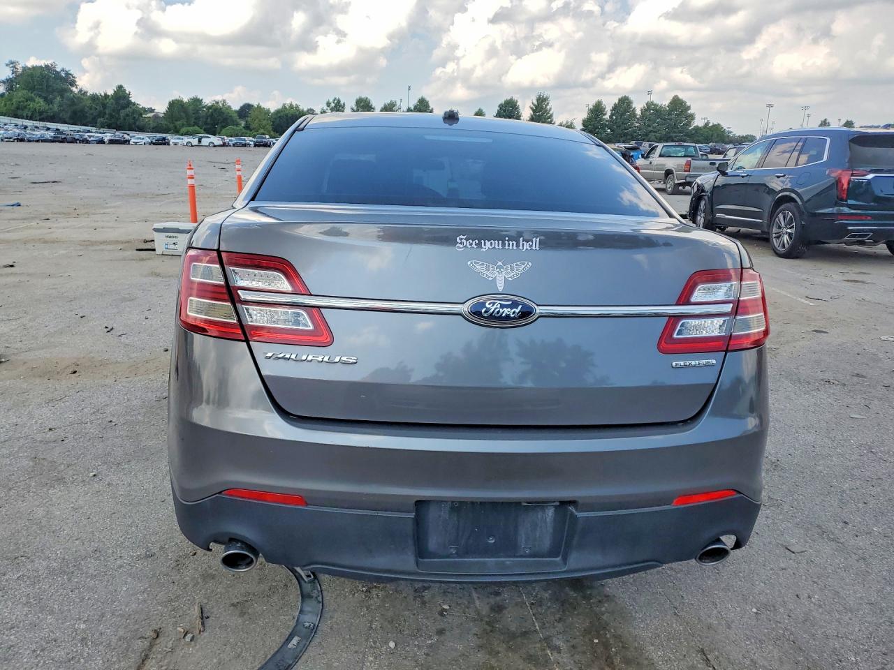 2014 Ford Taurus Se Gray vin: 1FAHP2D83EG135312