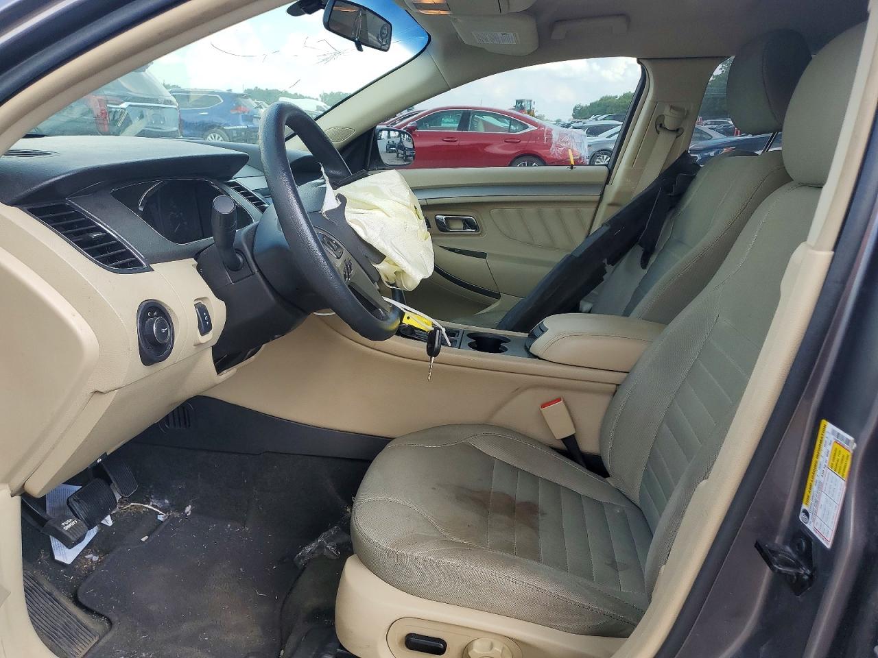 2014 Ford Taurus Se Gray vin: 1FAHP2D83EG135312