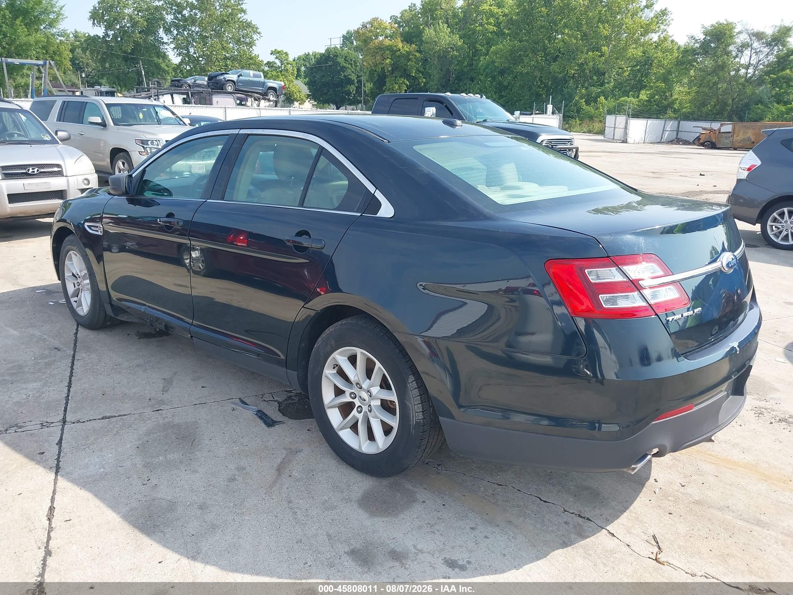 2014 Ford Taurus Se Black vin: 1FAHP2D83EG178452