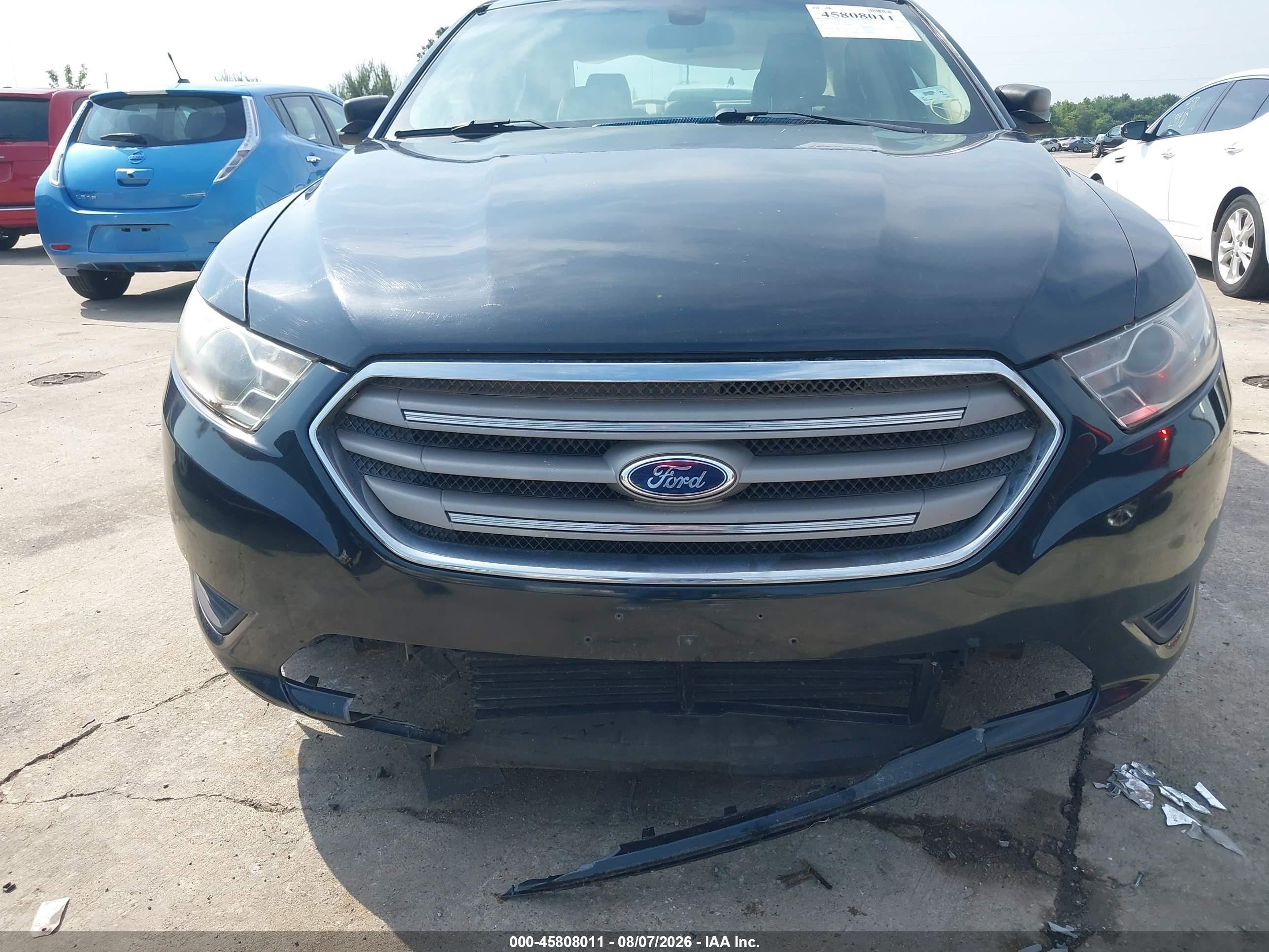 2014 Ford Taurus Se Black vin: 1FAHP2D83EG178452