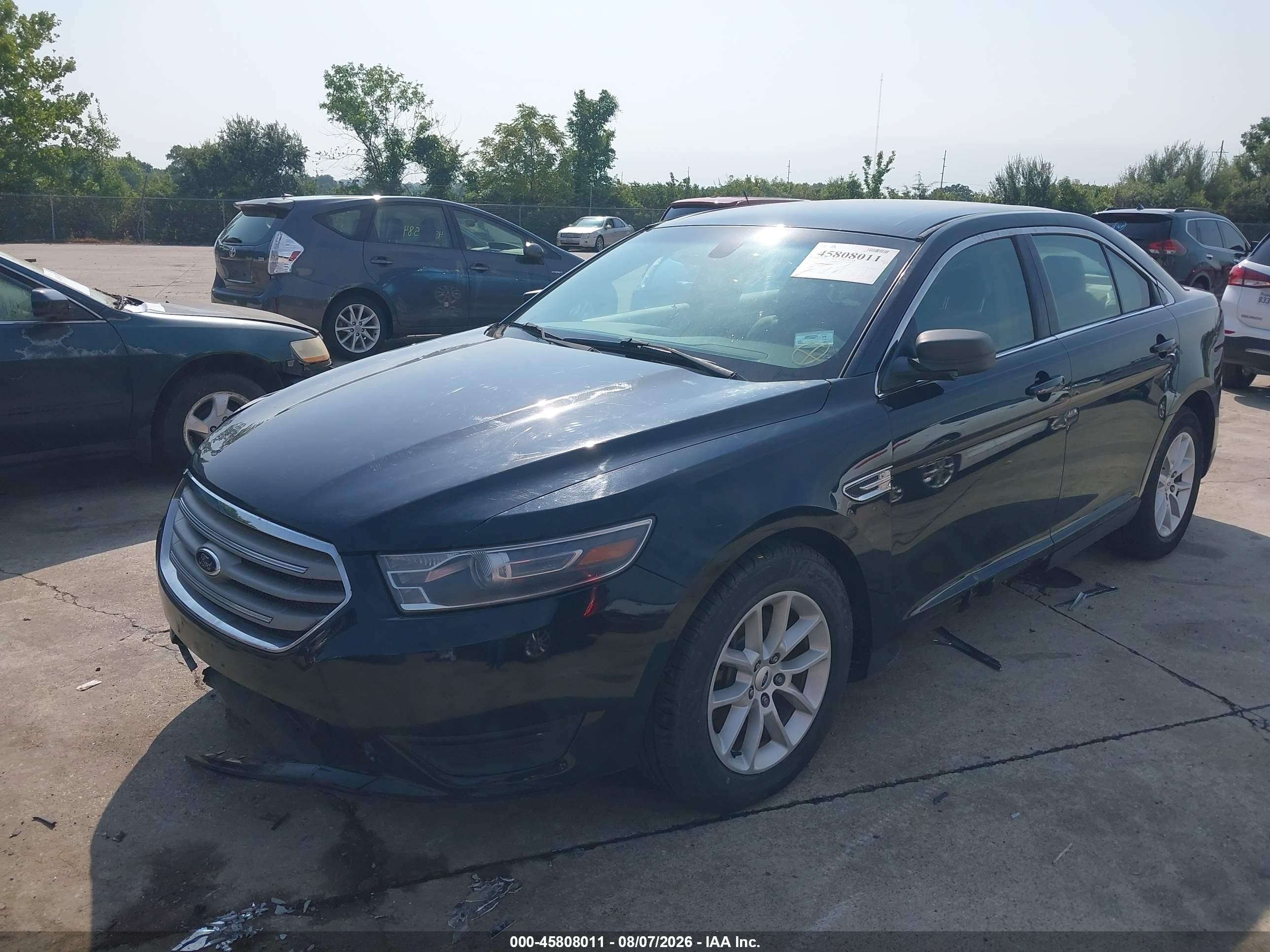 2014 Ford Taurus Se Black vin: 1FAHP2D83EG178452