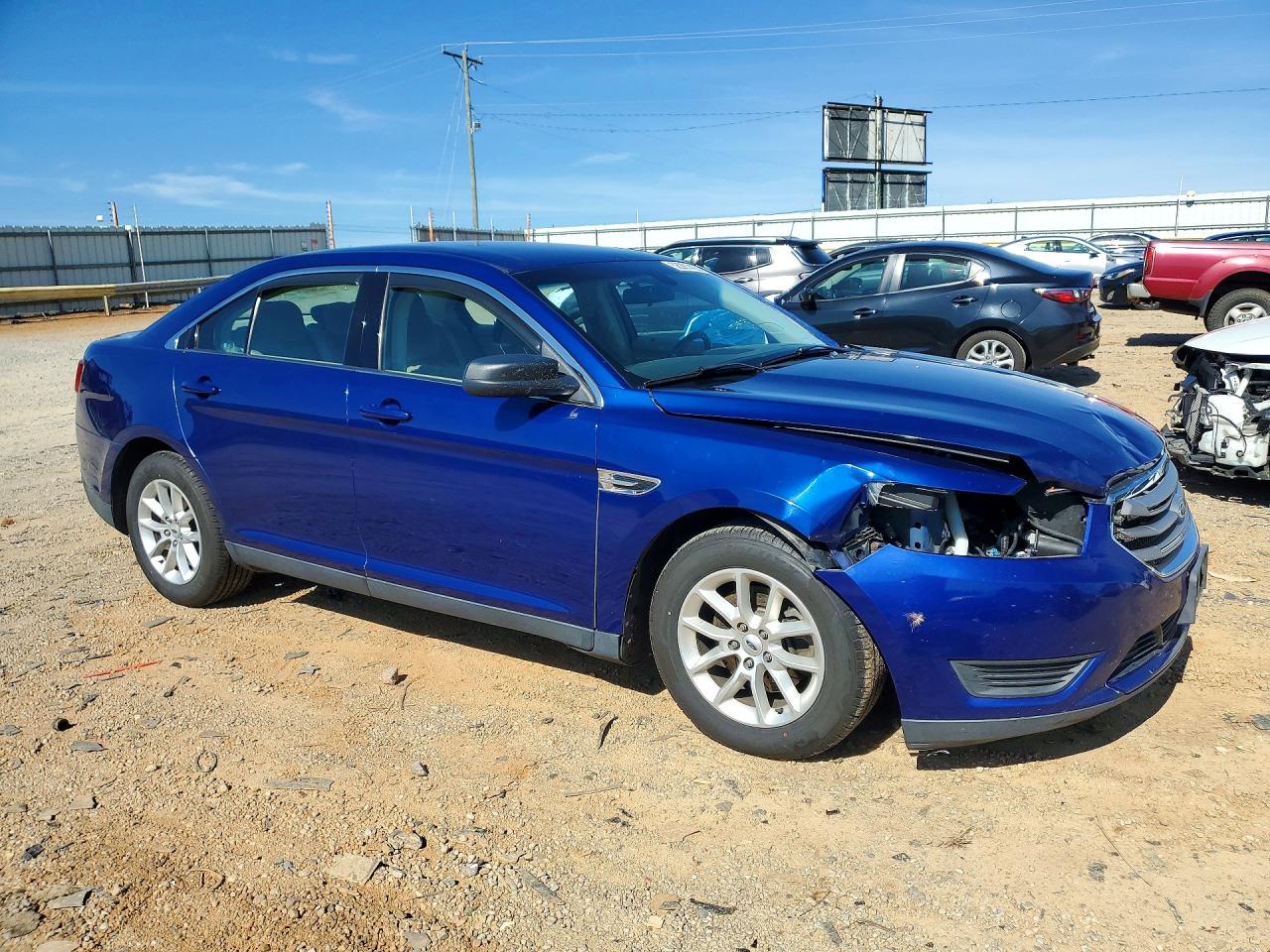 2015 Ford Taurus Se Blue vin: 1FAHP2D83FG119354