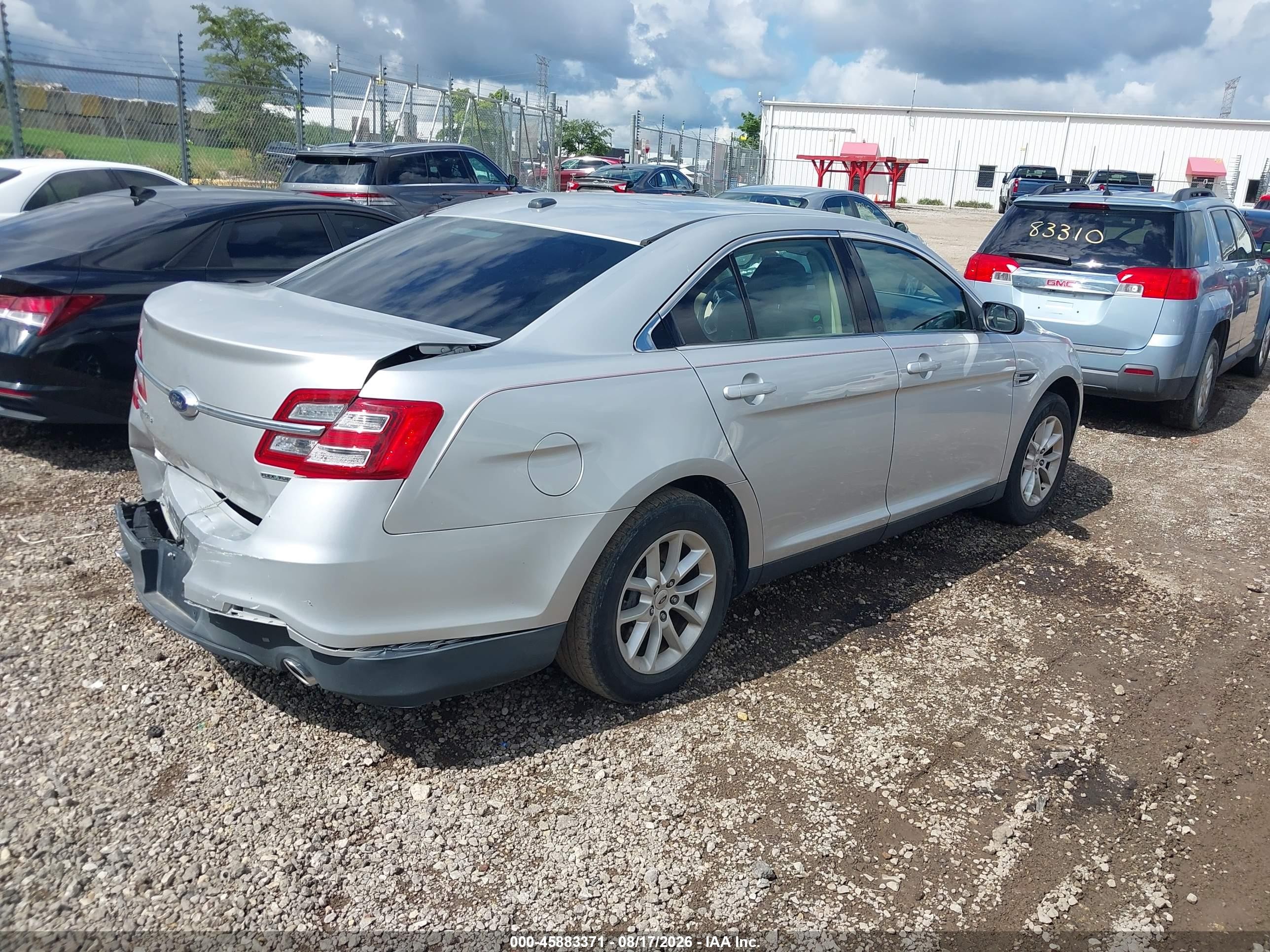 2015 Ford Taurus Se Silver vin: 1FAHP2D83FG121377