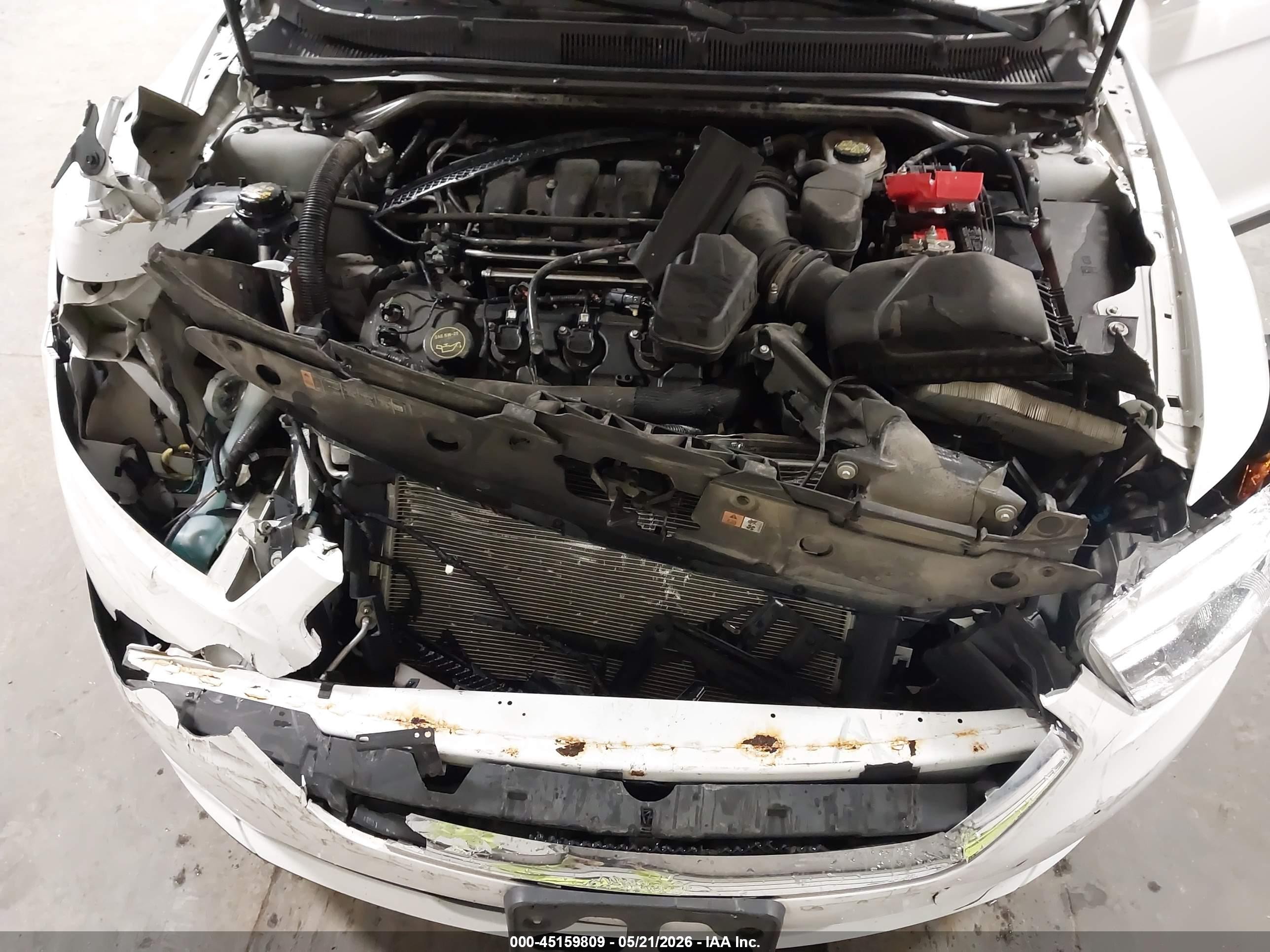 2017 Ford Taurus Se Белый vin: 1FAHP2D84HG128714