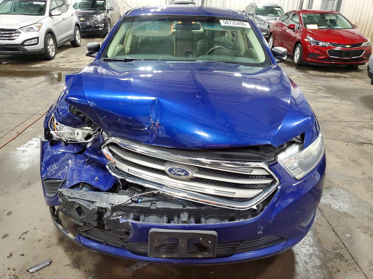 2013 Ford Taurus Se Blue vin: 1FAHP2D85DG152594