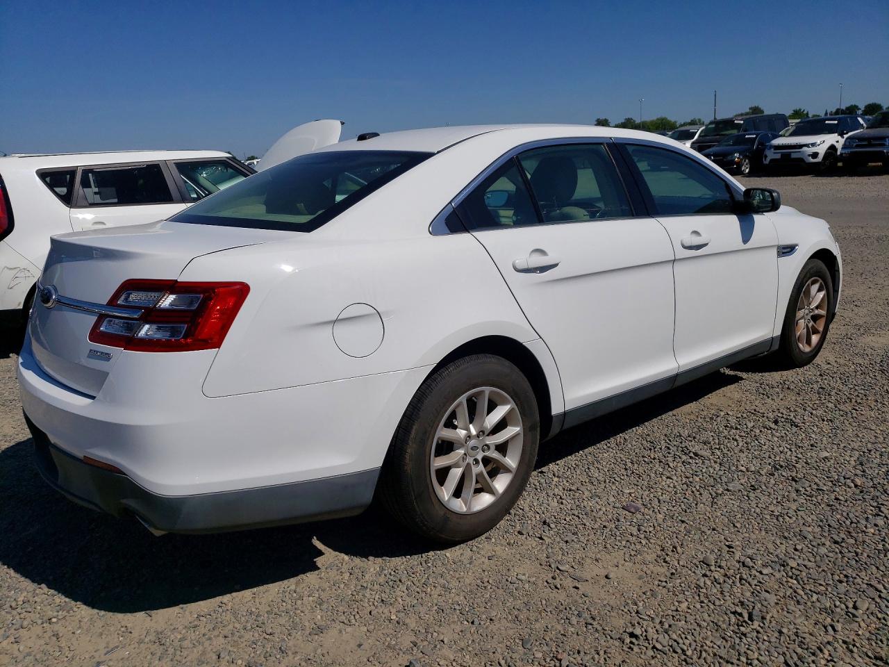 2013 Ford Taurus Se White vin: 1FAHP2D85DG159190