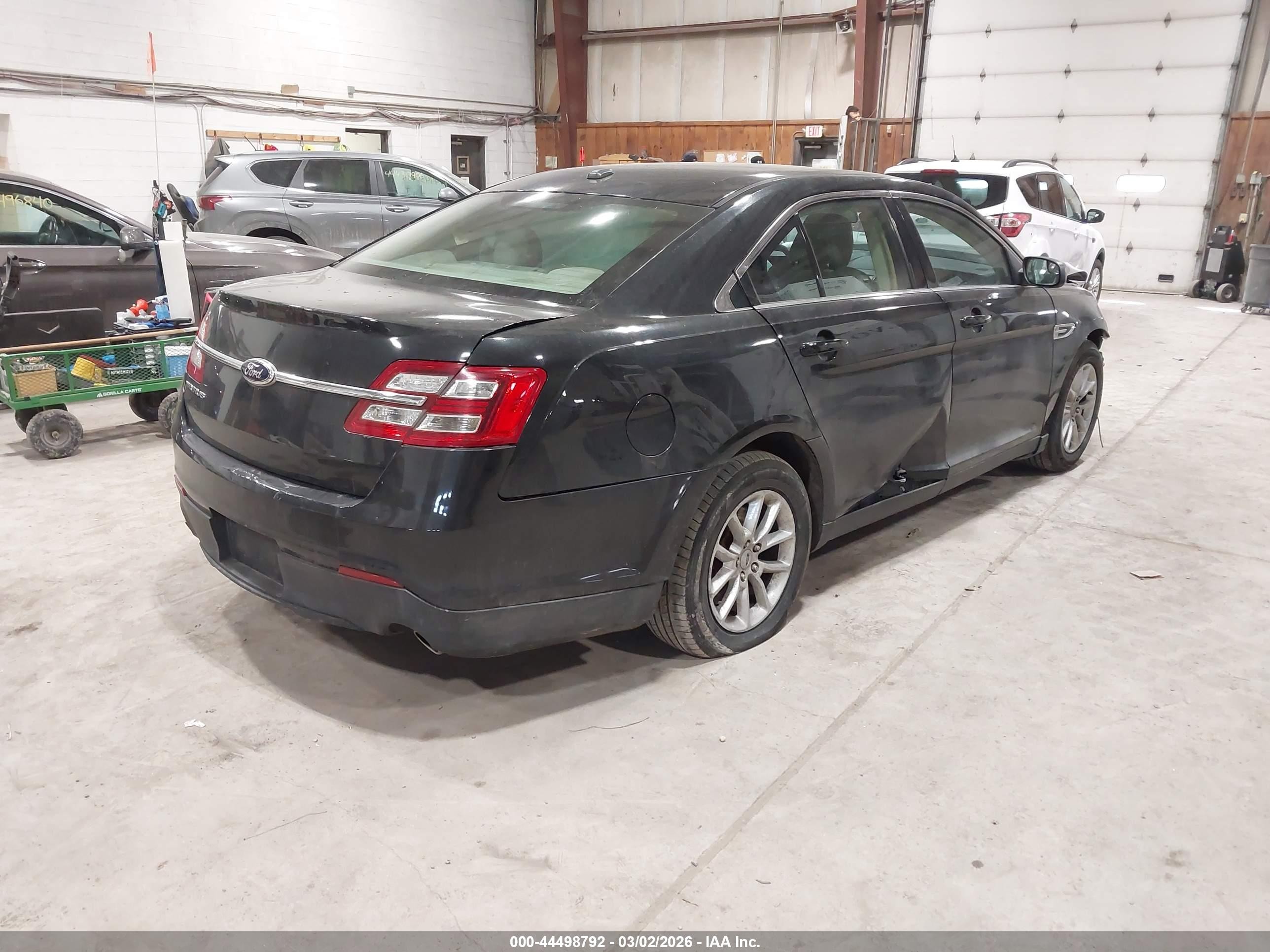 2013 Ford Taurus Se Black vin: 1FAHP2D85DG191783