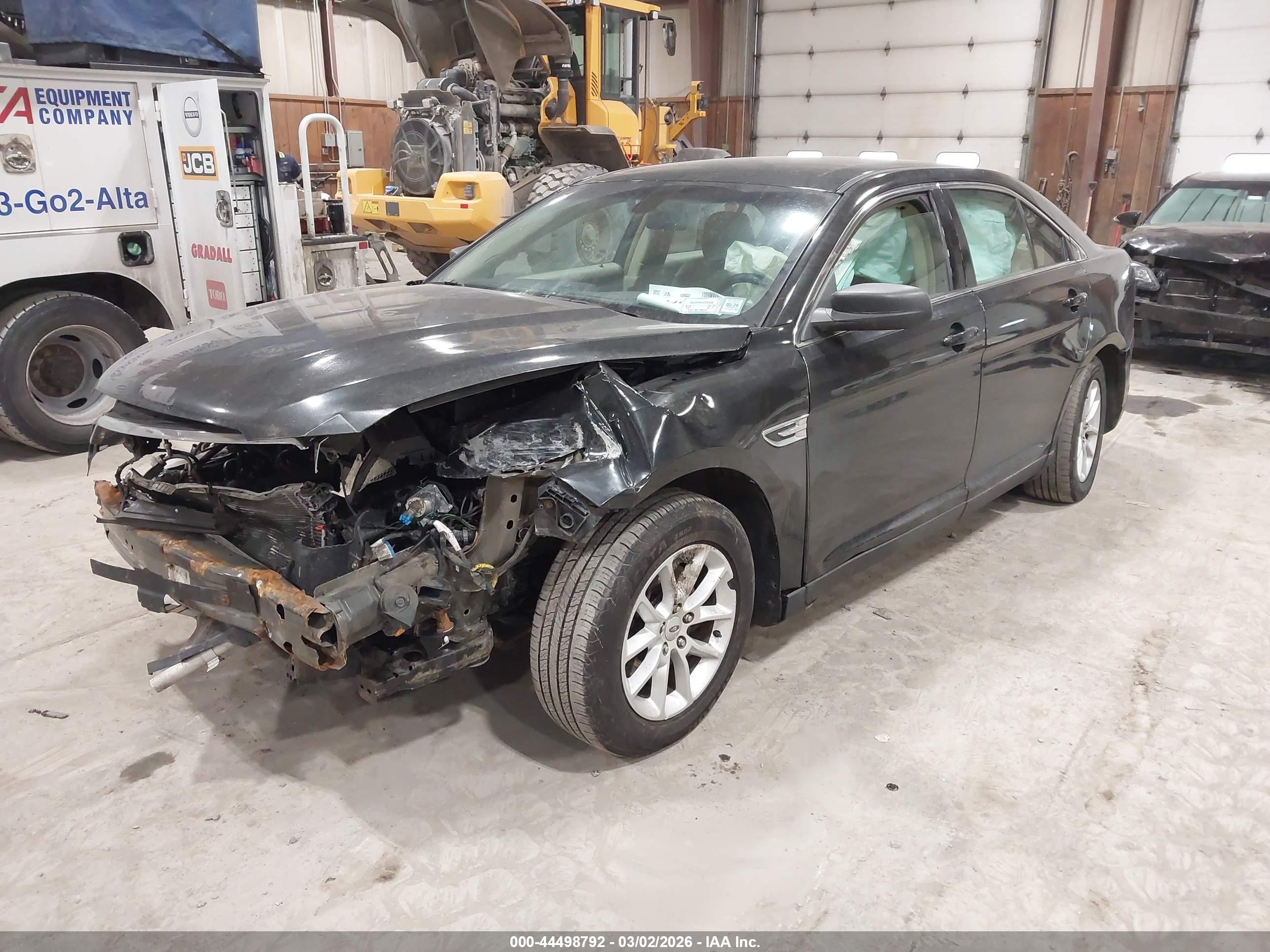 2013 Ford Taurus Se Black vin: 1FAHP2D85DG191783