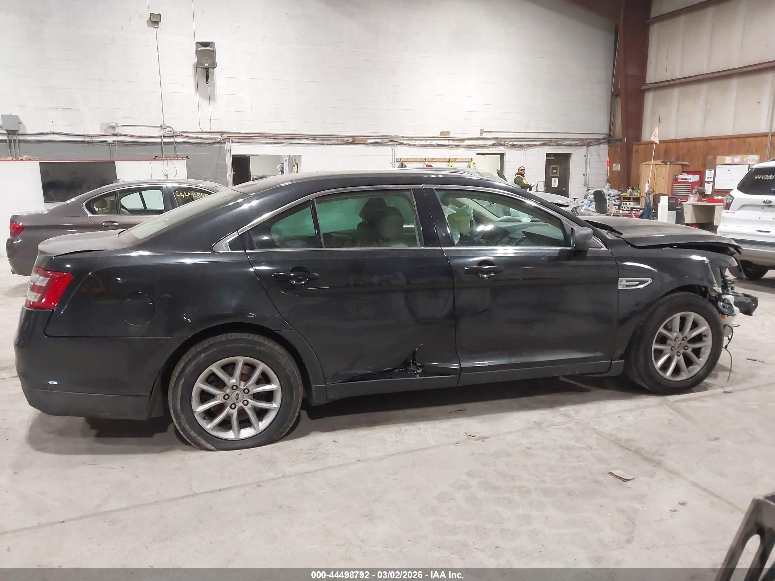 2013 Ford Taurus Se Black vin: 1FAHP2D85DG191783
