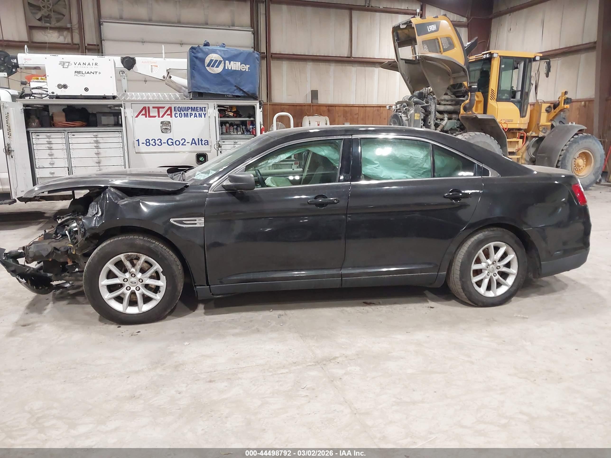 2013 Ford Taurus Se Black vin: 1FAHP2D85DG191783