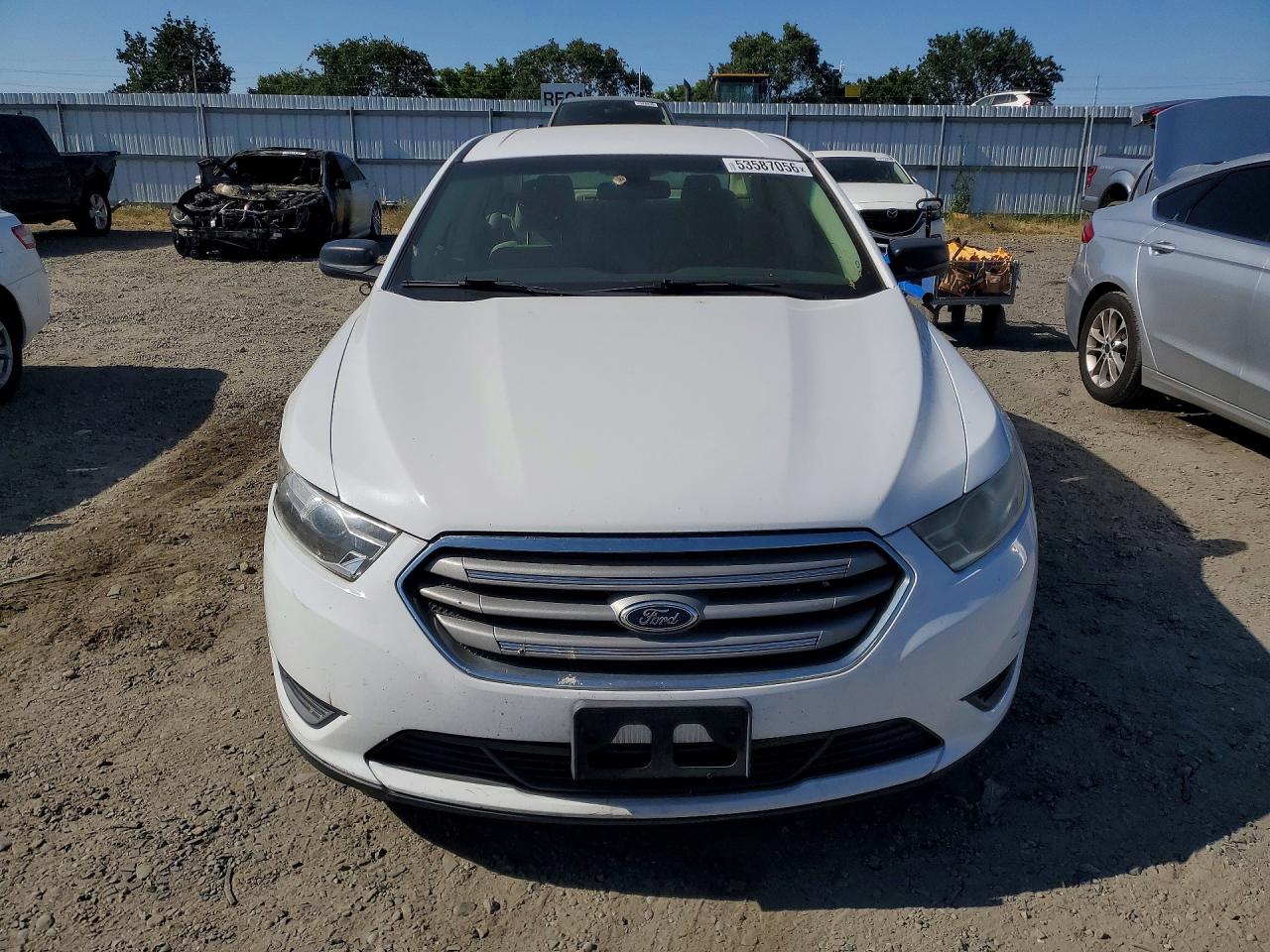 2014 Ford Taurus Se White vin: 1FAHP2D85EG150717