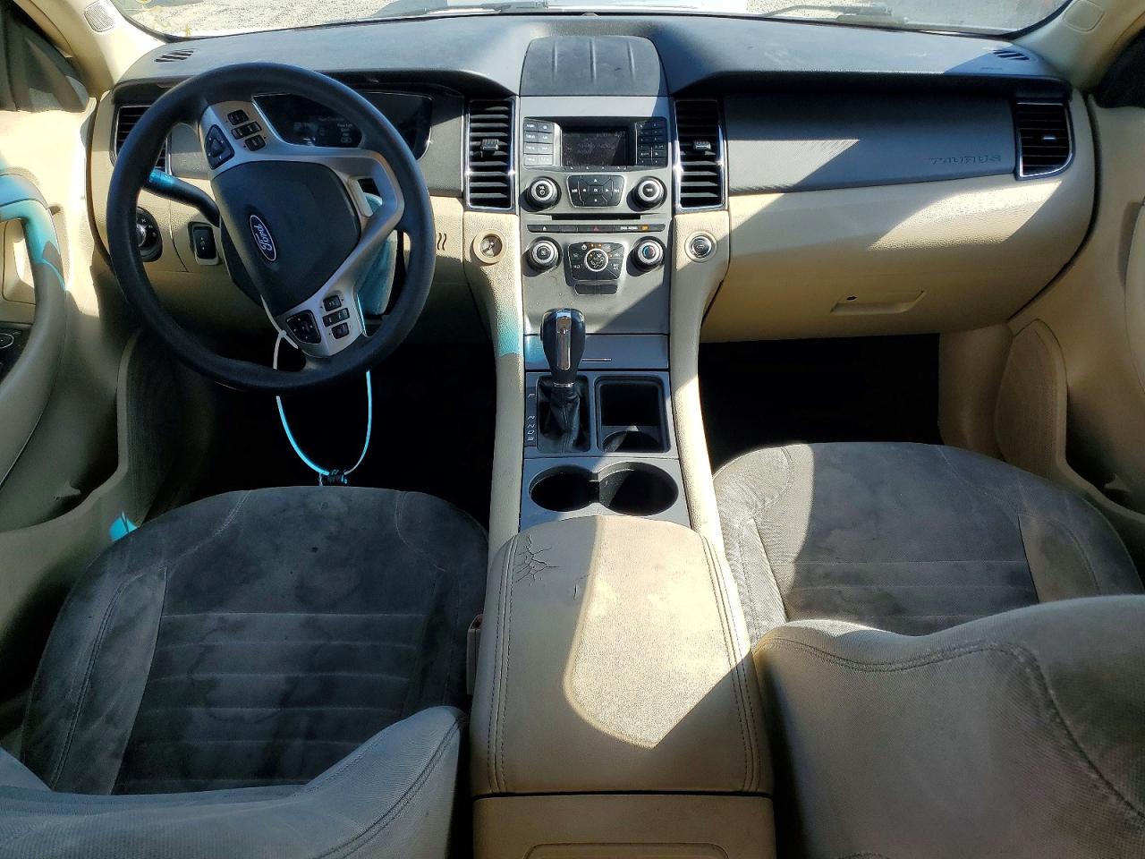2014 Ford Taurus Se White vin: 1FAHP2D85EG150717