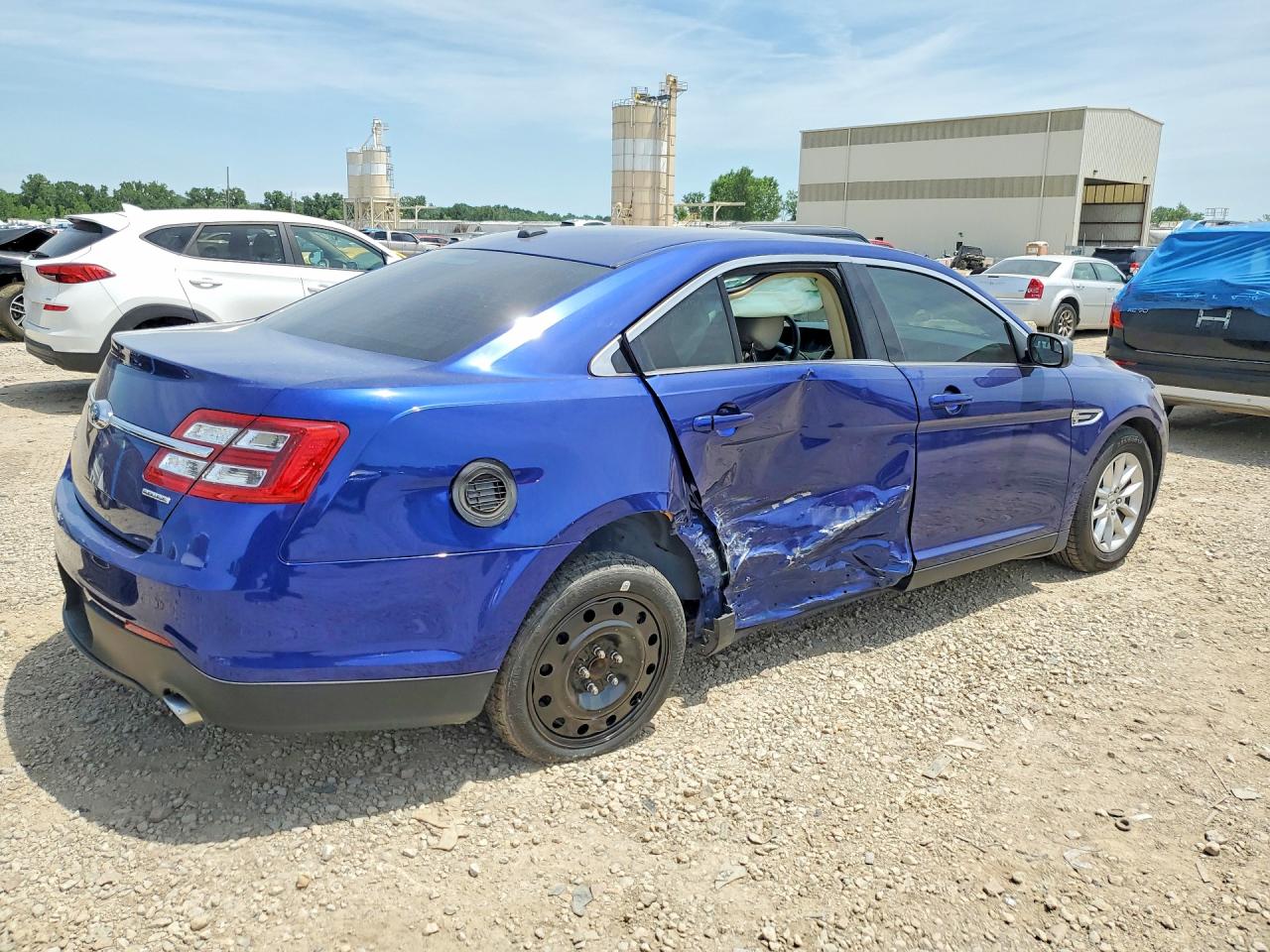 2015 Ford Taurus Se Blue vin: 1FAHP2D85FG104936