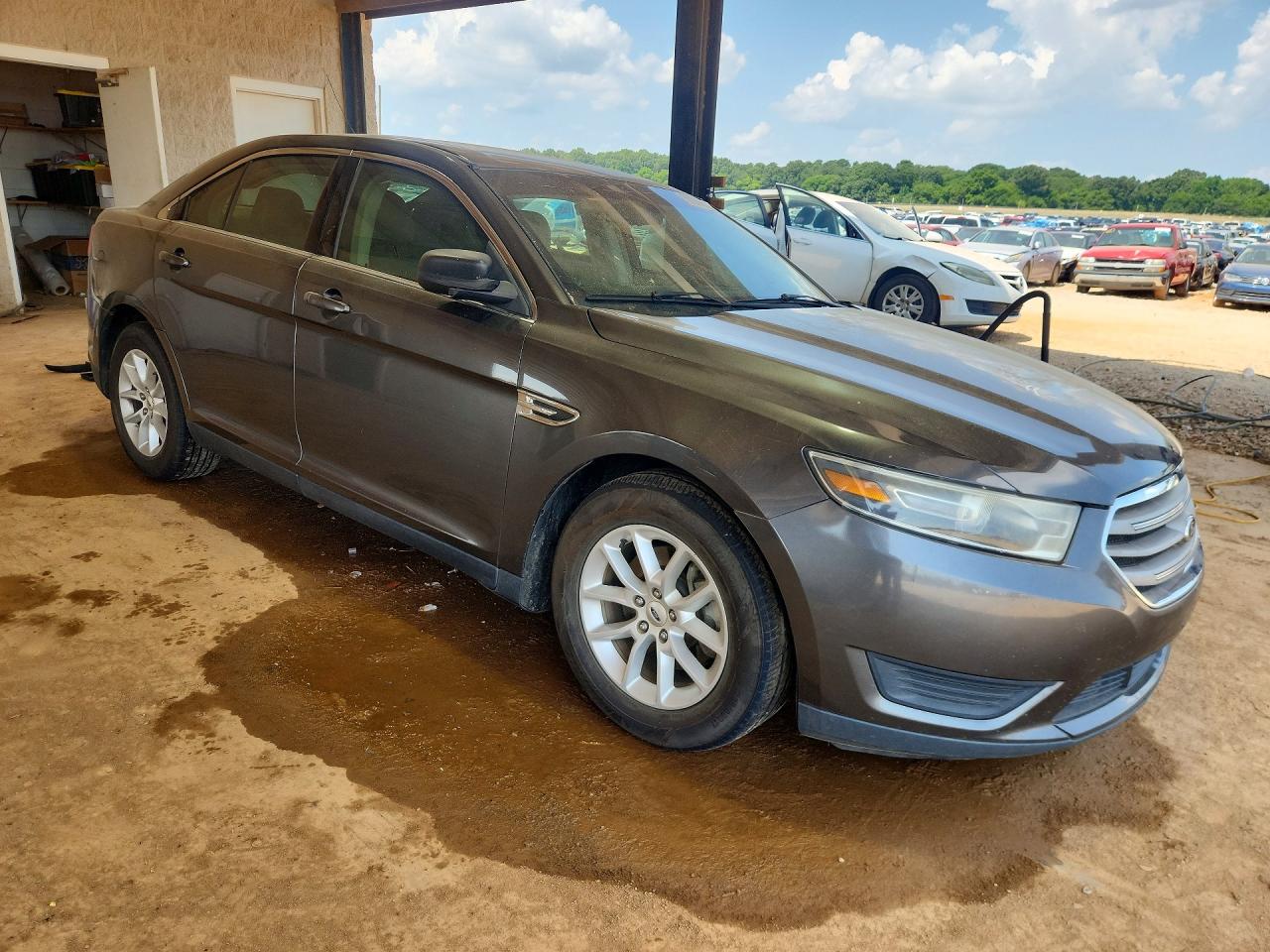 2015 Ford Taurus Se Gray vin: 1FAHP2D85FG126080