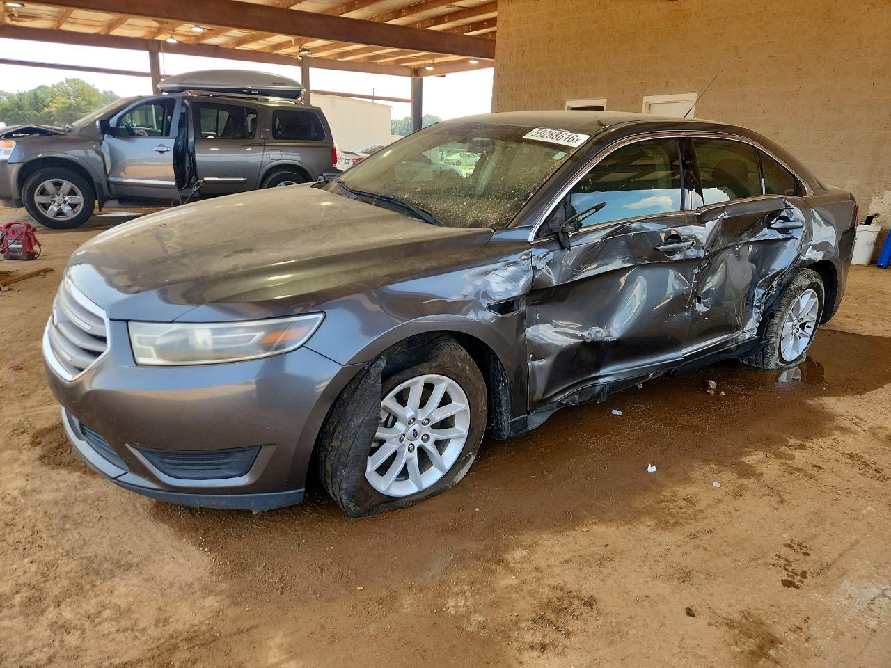 2015 Ford Taurus Se Gray vin: 1FAHP2D85FG126080