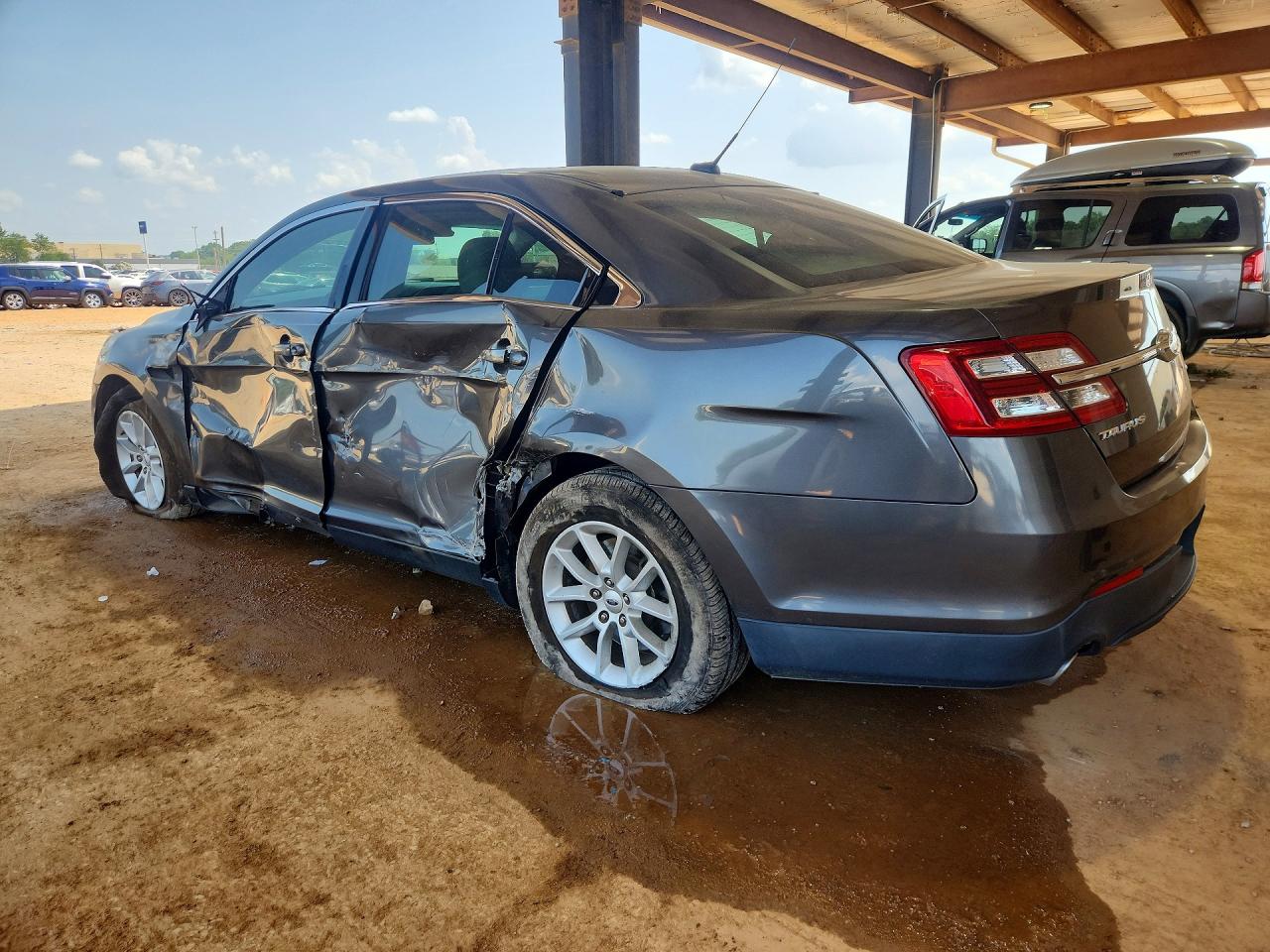 2015 Ford Taurus Se Gray vin: 1FAHP2D85FG126080