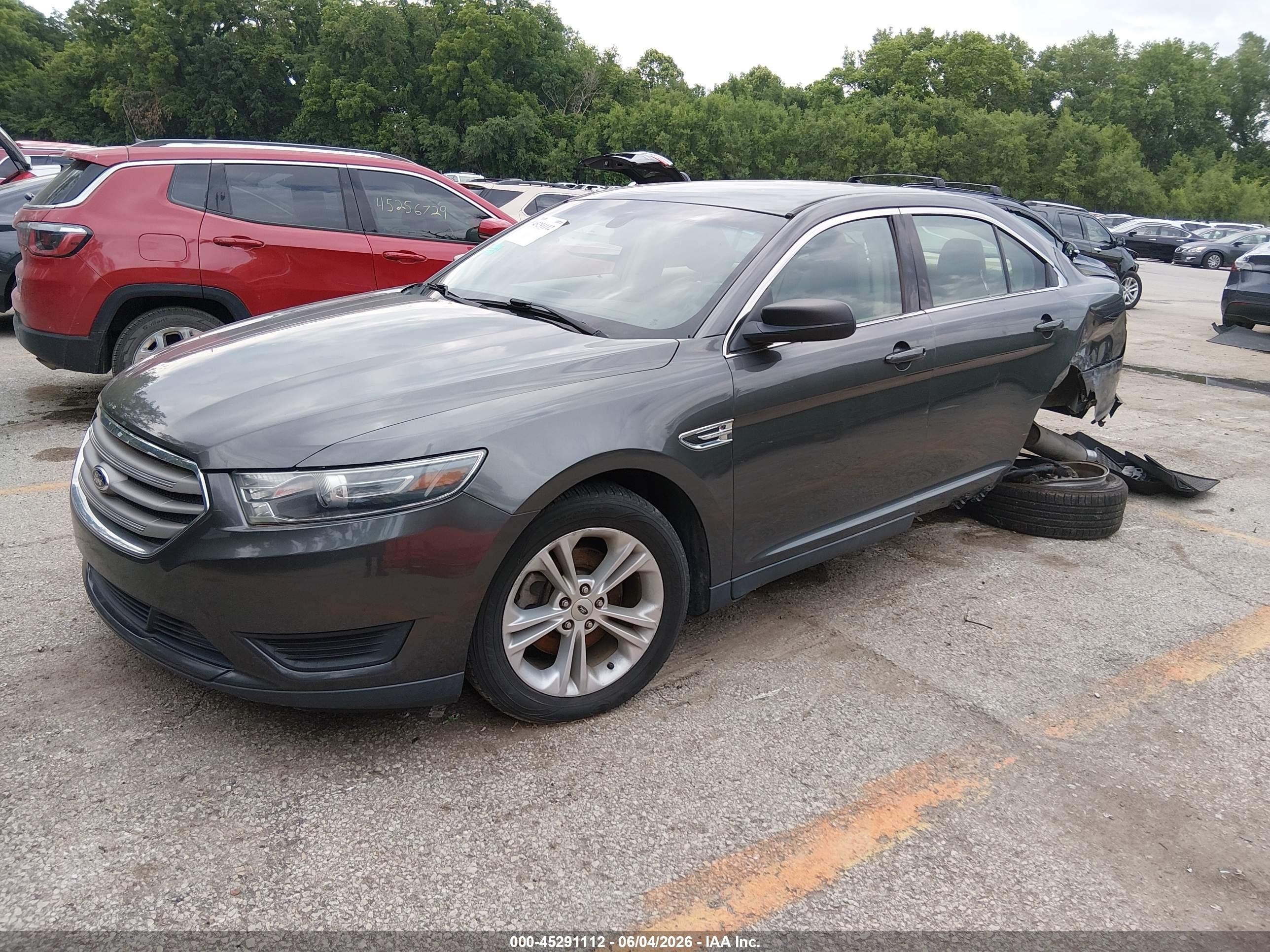2015 Ford Taurus Se Gray vin: 1FAHP2D85FG132011