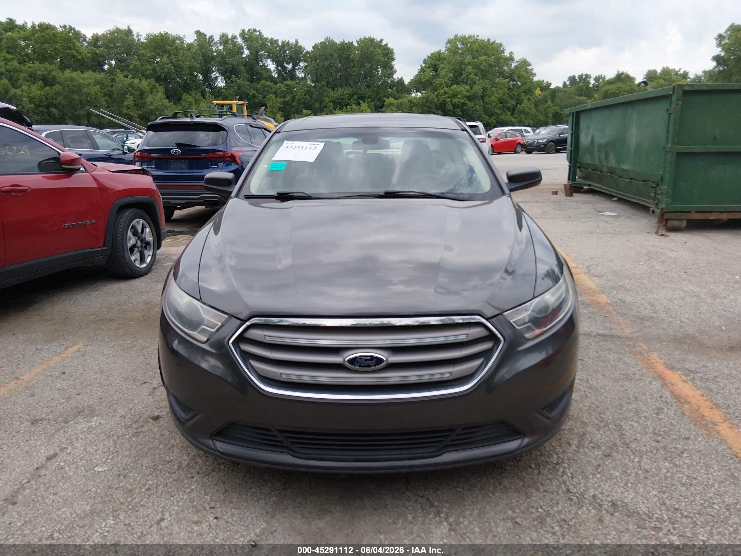 2015 Ford Taurus Se Gray vin: 1FAHP2D85FG132011