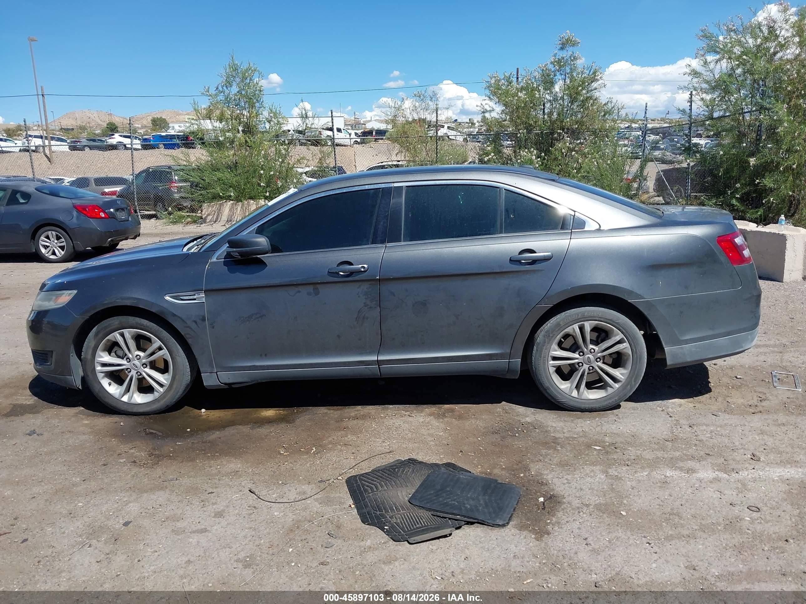 2015 Ford Taurus Se Gray vin: 1FAHP2D85FG162318