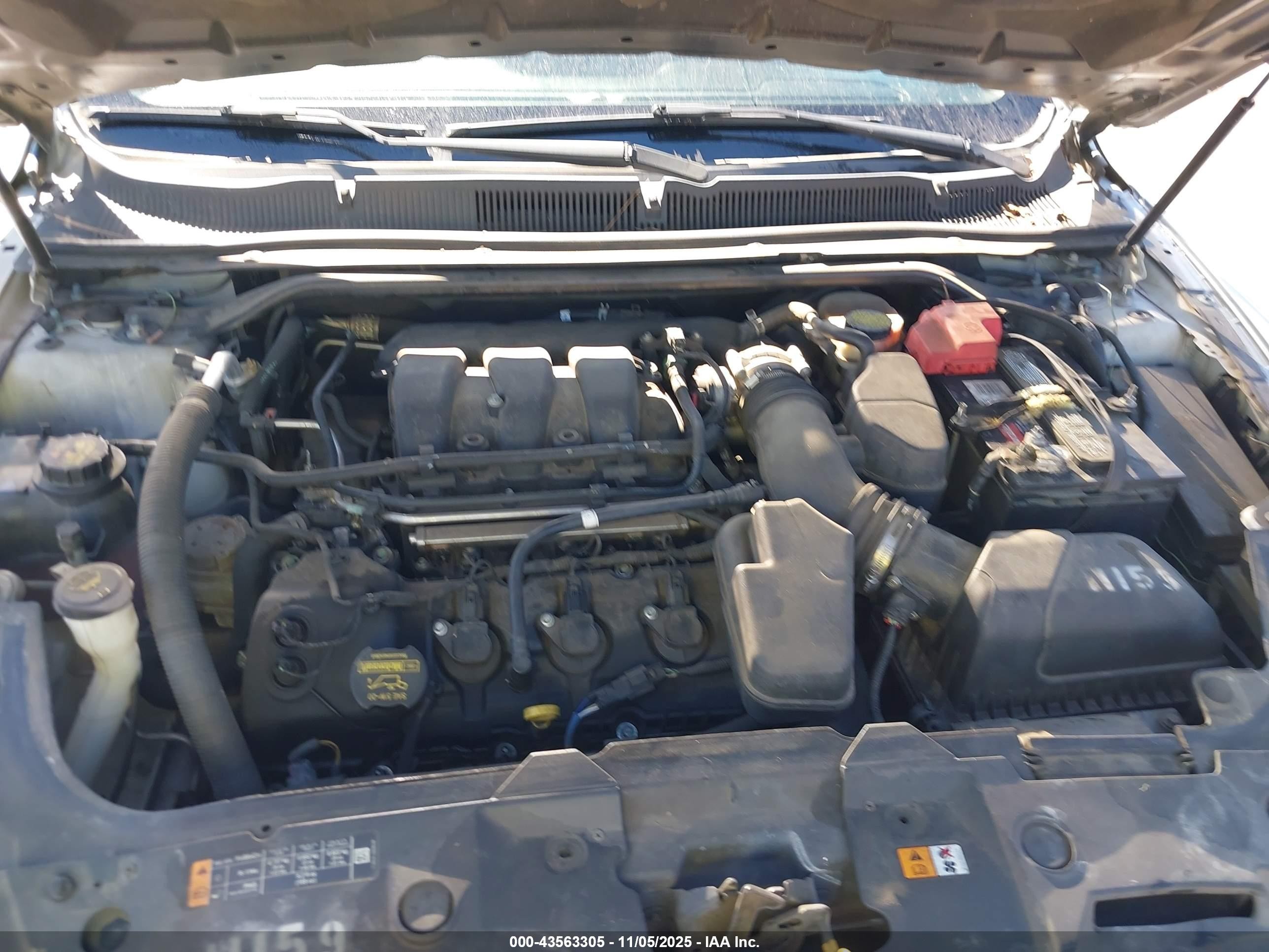 2013 Ford Taurus Se White vin: 1FAHP2D86DG170036