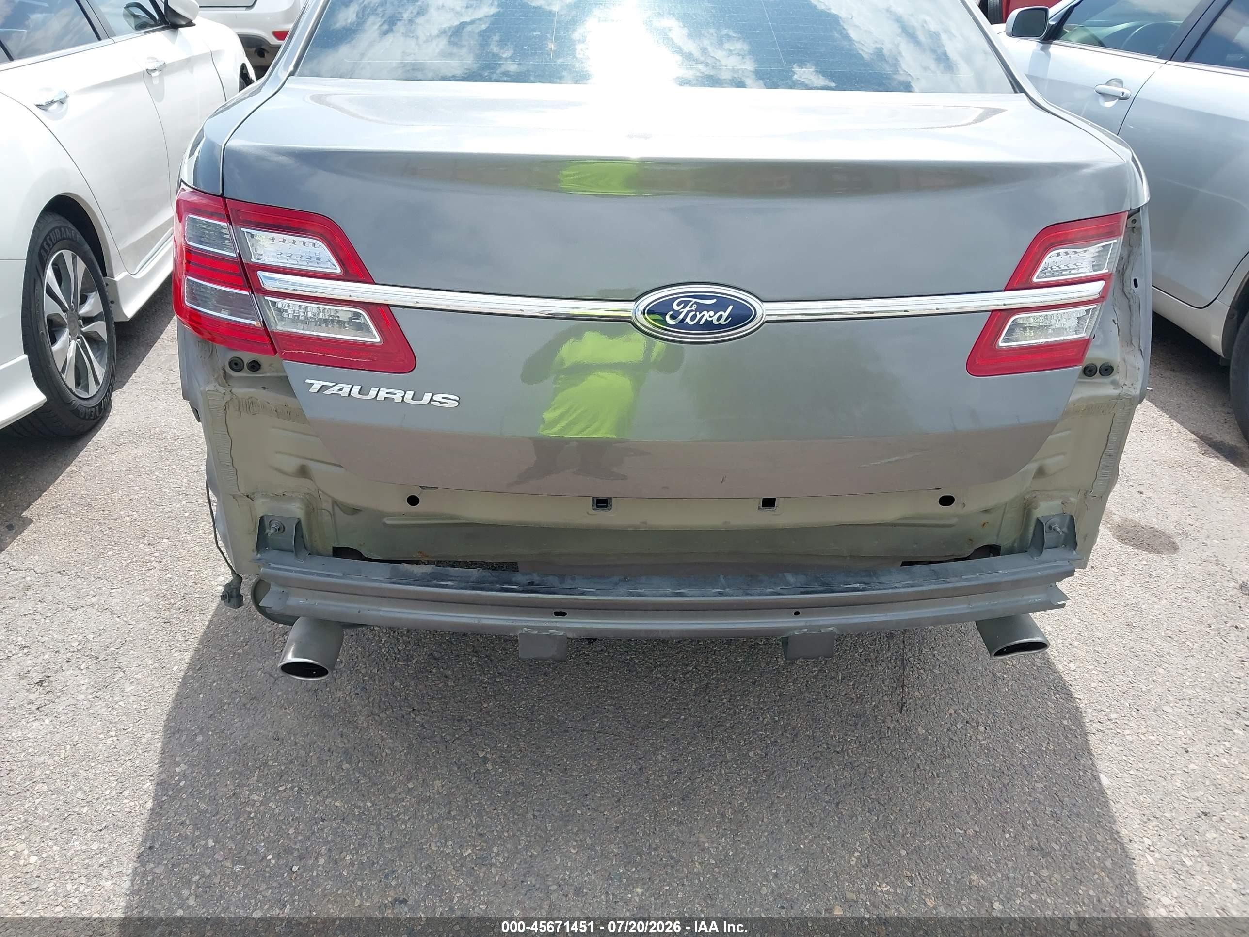 2013 Ford Taurus Se Серый vin: 1FAHP2D86DG181120