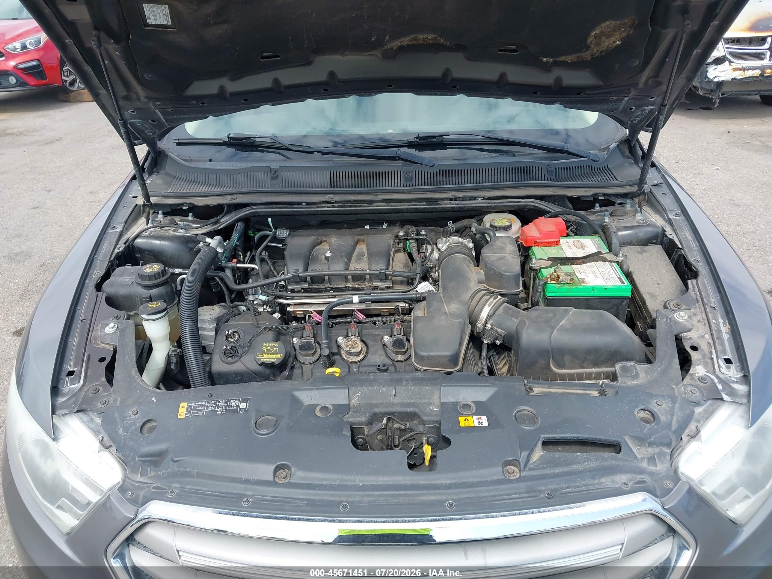 2013 Ford Taurus Se Серый vin: 1FAHP2D86DG181120