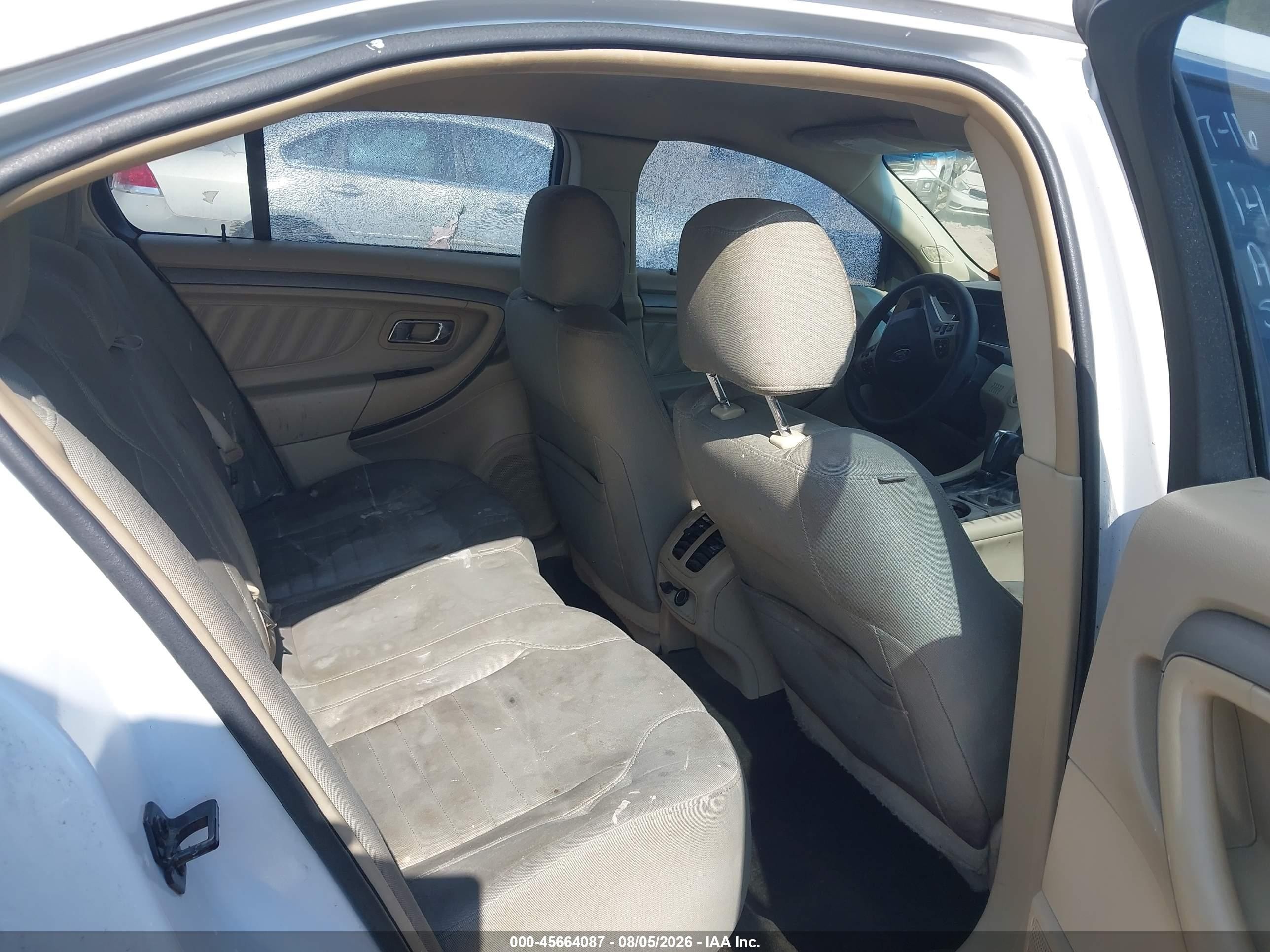 2014 Ford Taurus Se White vin: 1FAHP2D86EG133005