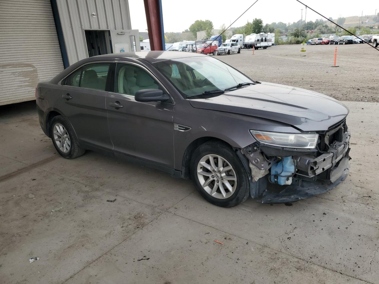 2014 Ford Taurus Se Gray vin: 1FAHP2D86EG135319