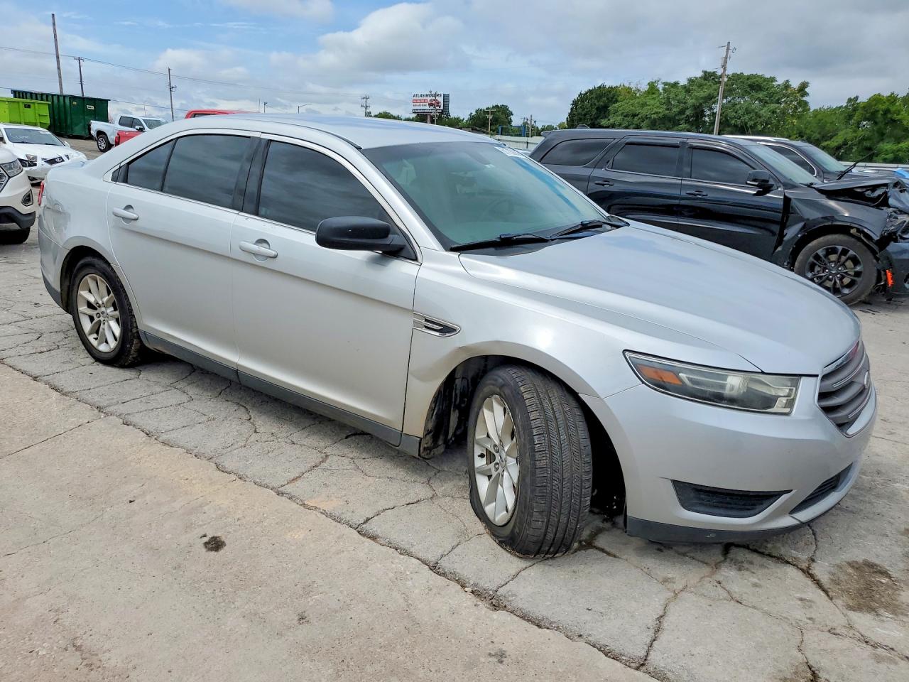 2015 Ford Taurus Se Silver vin: 1FAHP2D86FG121681