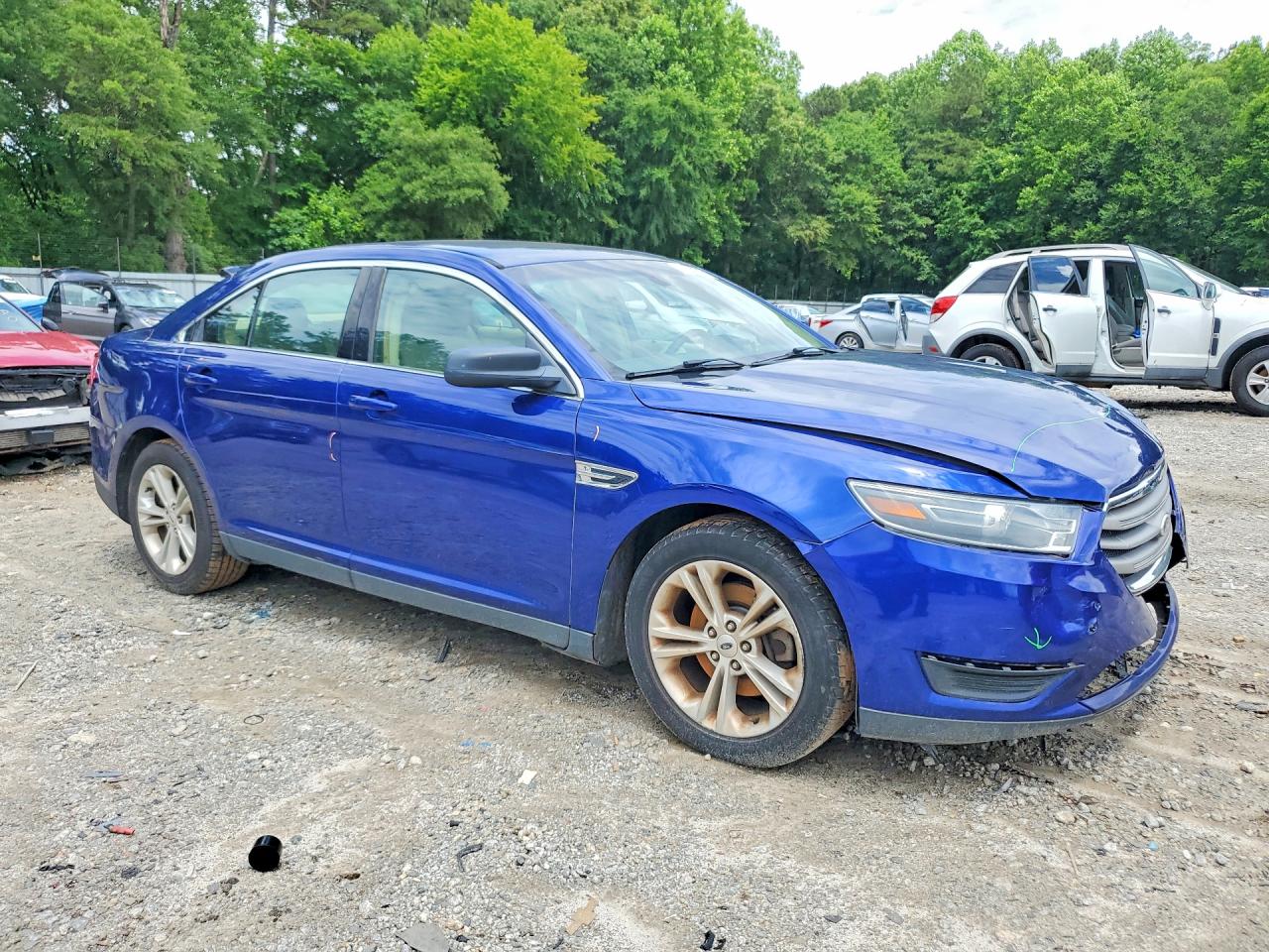 2015 Ford Taurus Se Blue vin: 1FAHP2D86FG189317