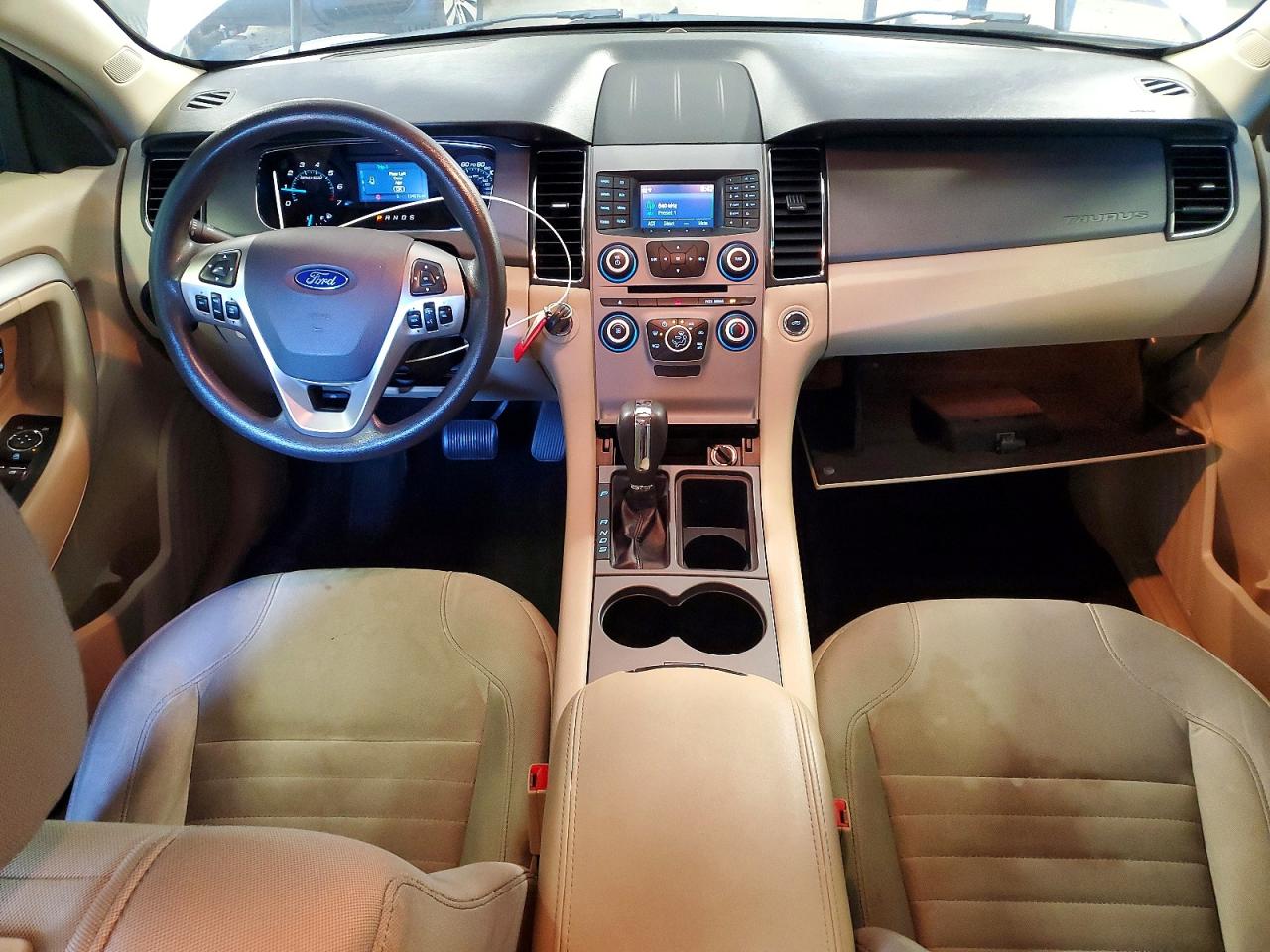 2015 Ford Taurus Se Silver vin: 1FAHP2D87FG133421
