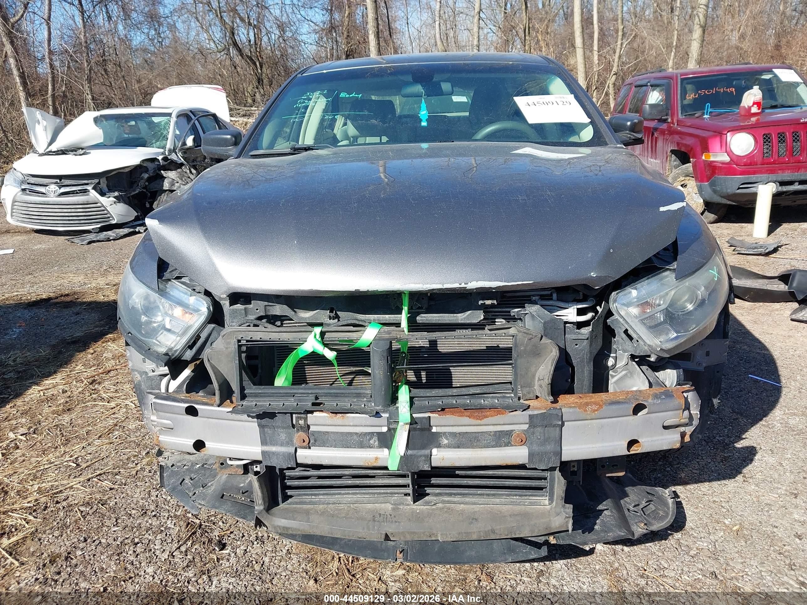 2013 Ford Taurus Se Gray vin: 1FAHP2D88DG184486