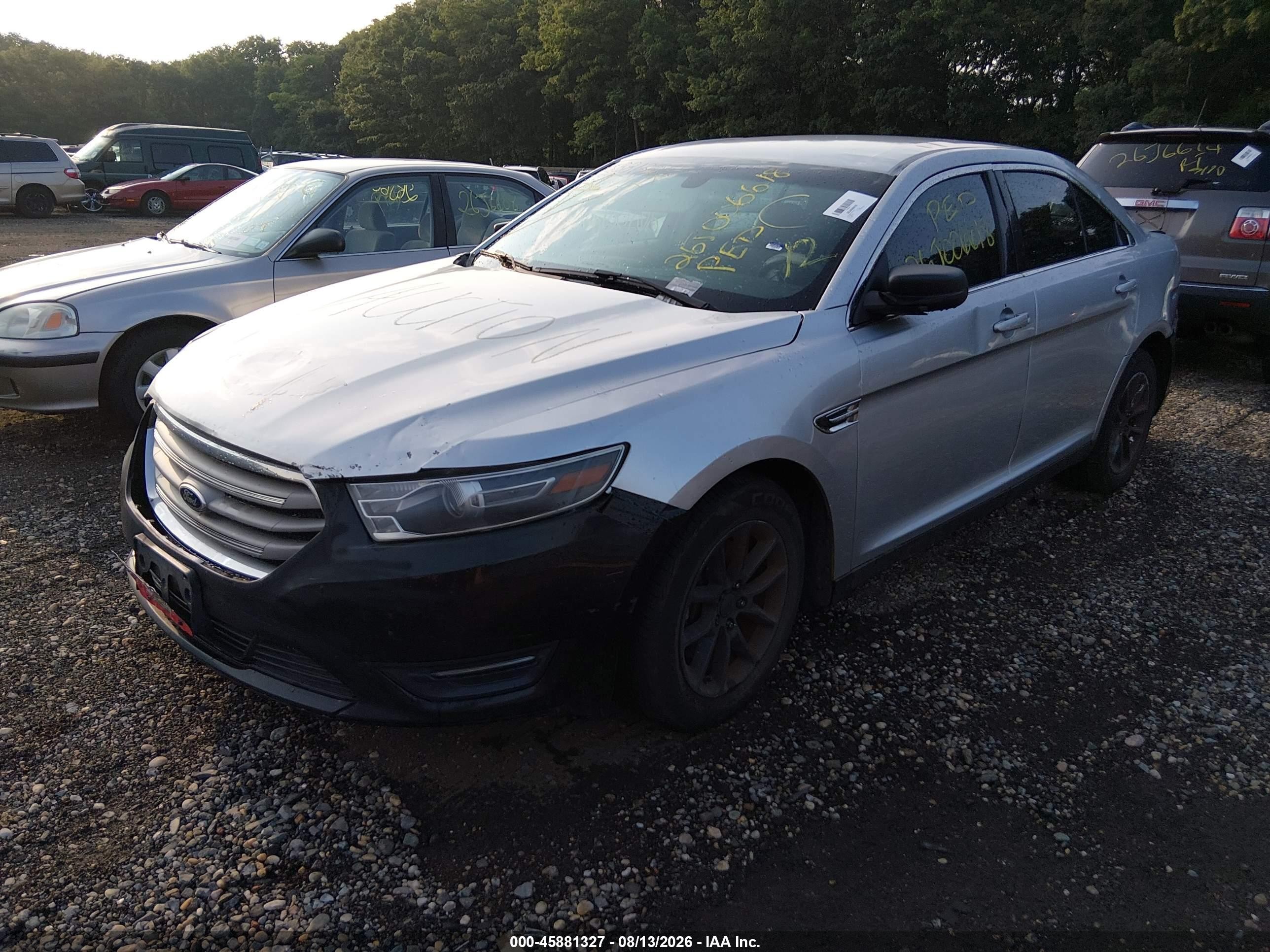 2013 Ford Taurus Se Gray vin: 1FAHP2D88DG191616