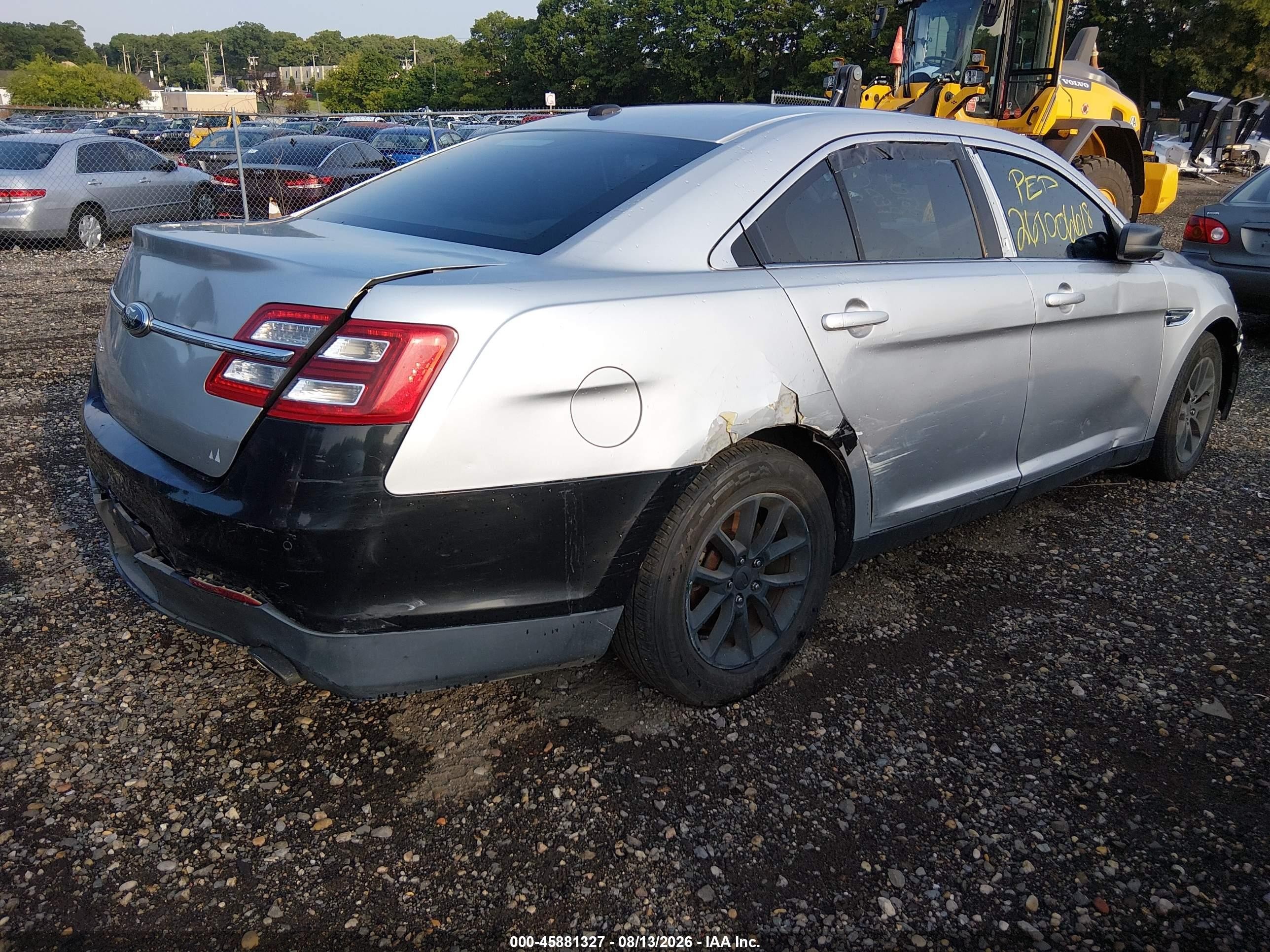 2013 Ford Taurus Se Gray vin: 1FAHP2D88DG191616