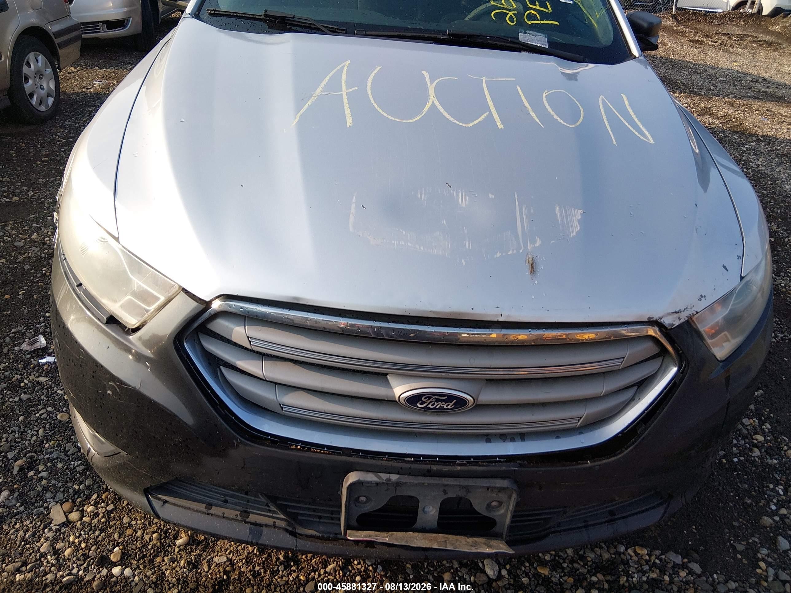 2013 Ford Taurus Se Gray vin: 1FAHP2D88DG191616
