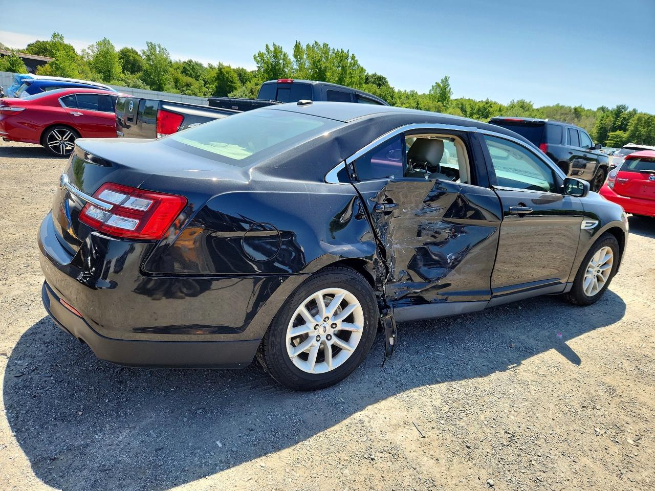 2013 Ford Taurus Se Black vin: 1FAHP2D88DG216949