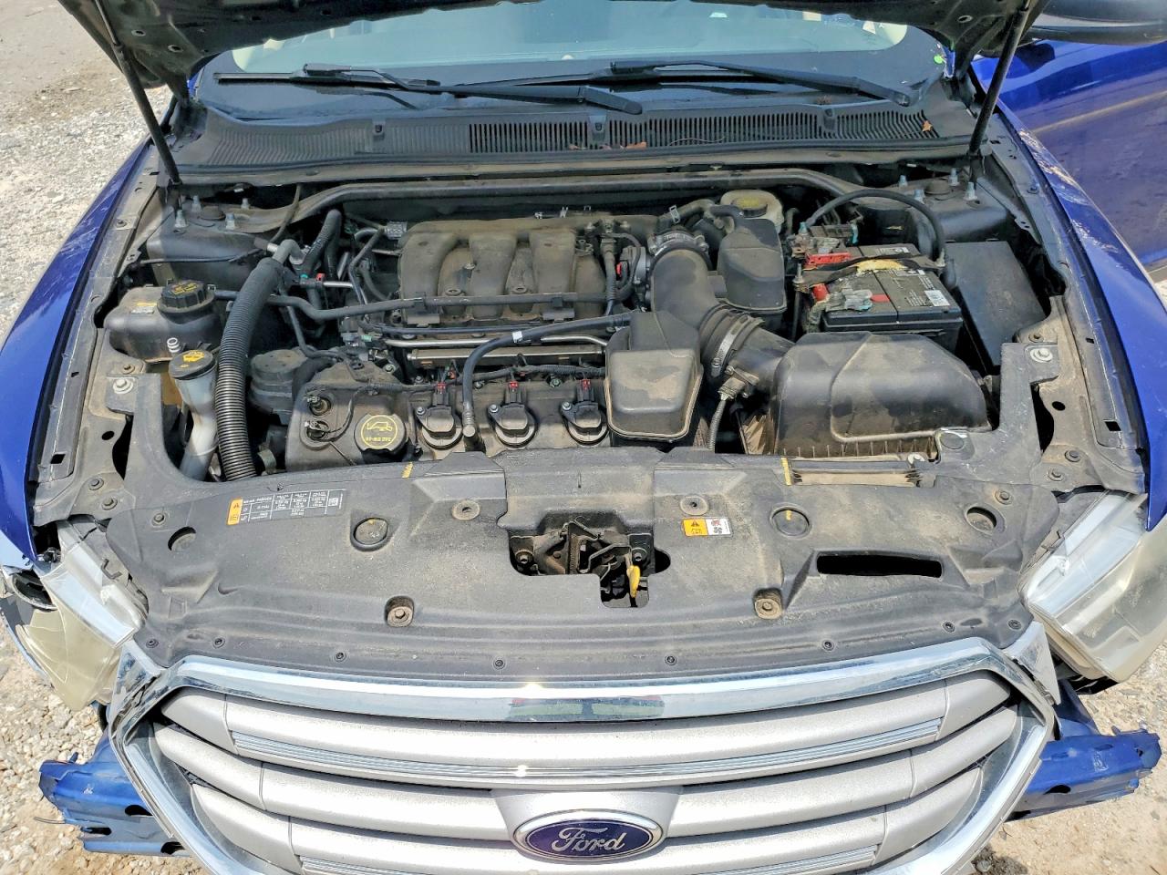 2014 Ford Taurus Se Синий vin: 1FAHP2D88EG145401