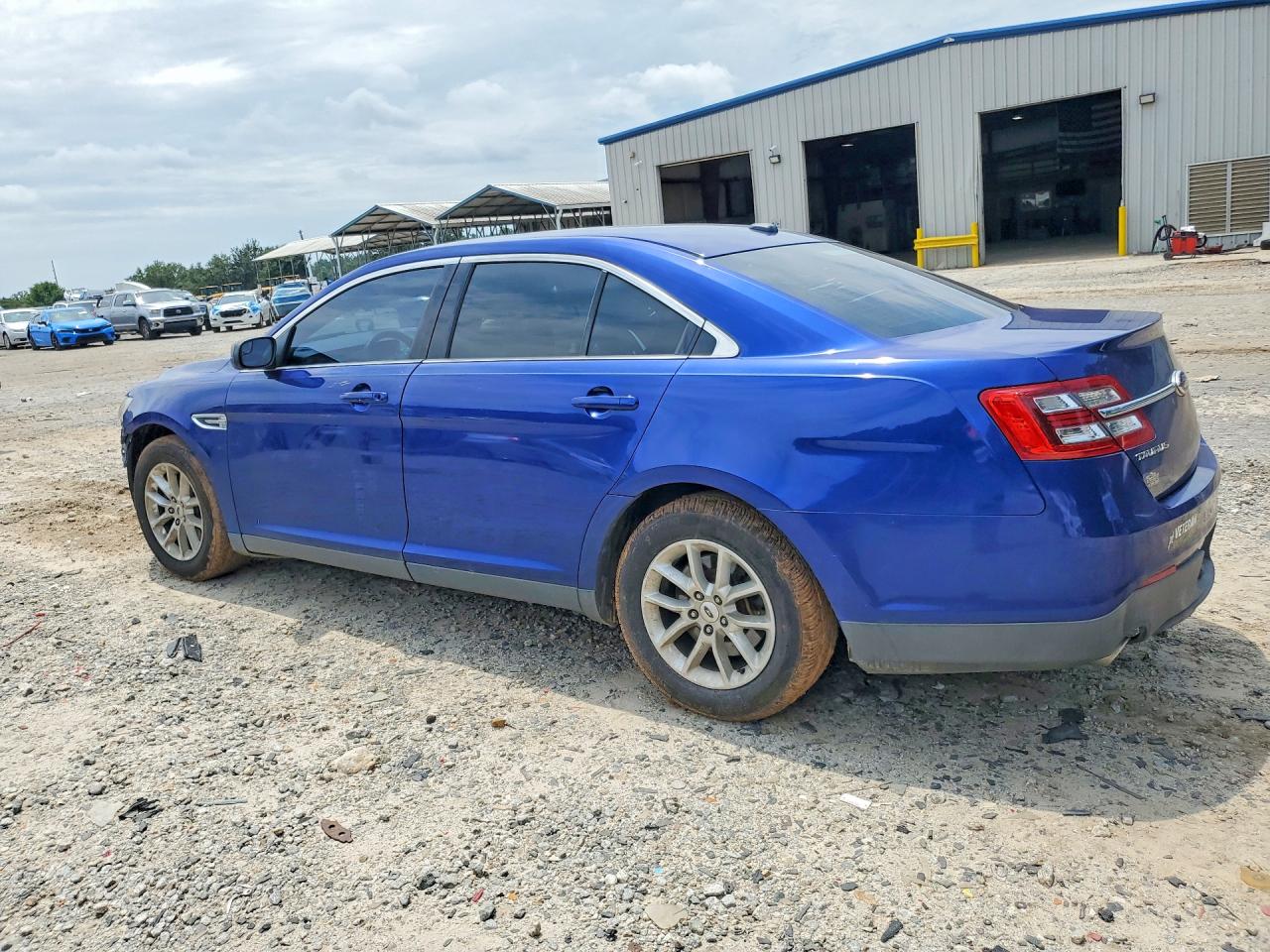 2014 Ford Taurus Se Синий vin: 1FAHP2D88EG145401