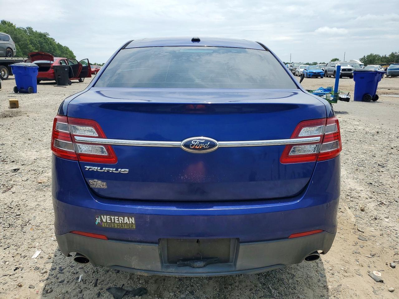 2014 Ford Taurus Se Синий vin: 1FAHP2D88EG145401