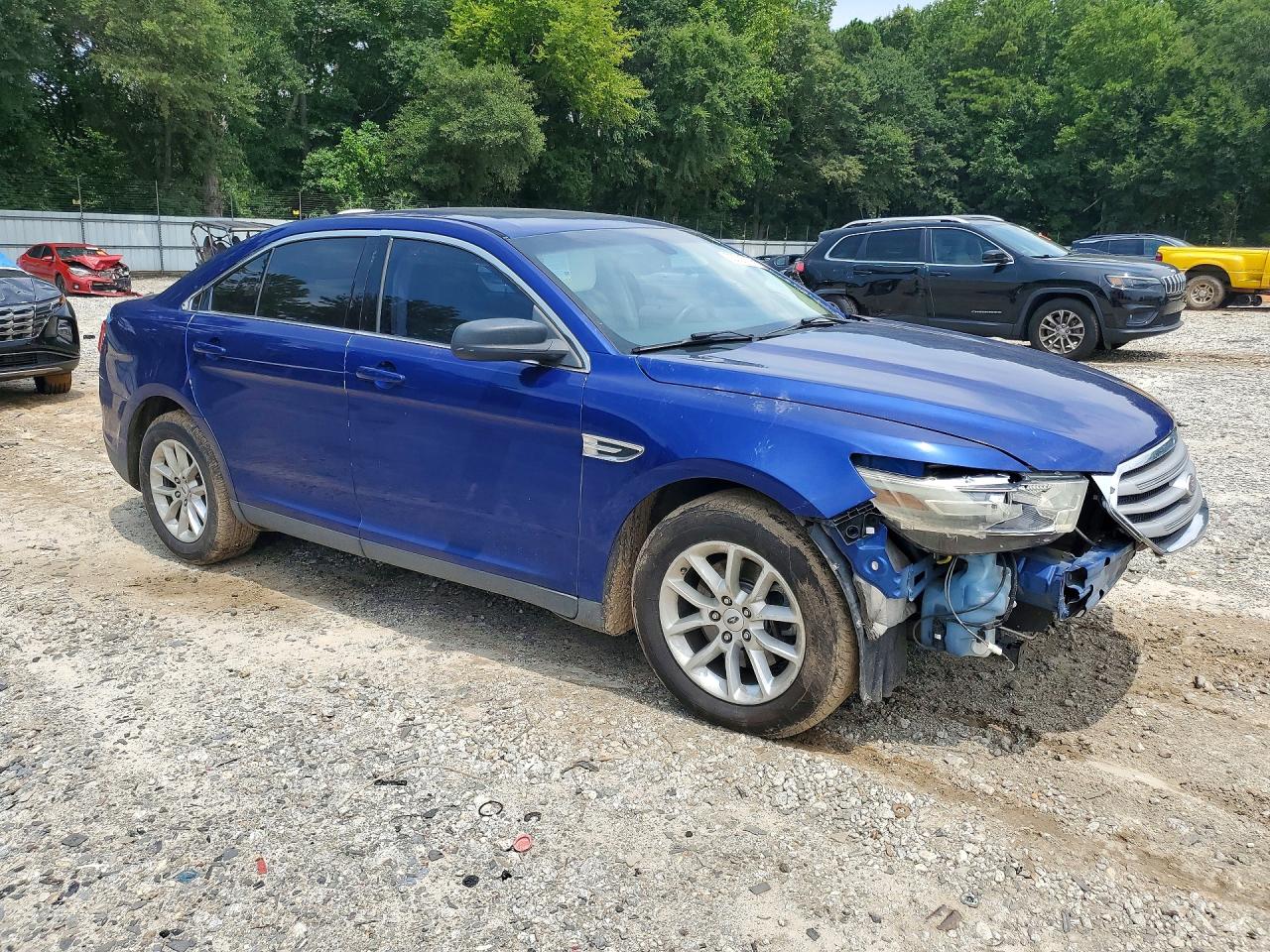 2014 Ford Taurus Se Синий vin: 1FAHP2D88EG145401