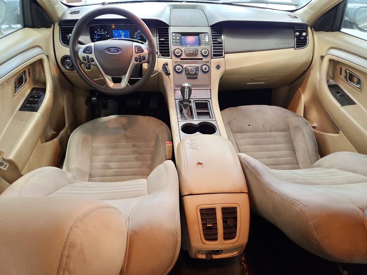 2015 Ford Taurus Se Beige vin: 1FAHP2D88FG176262