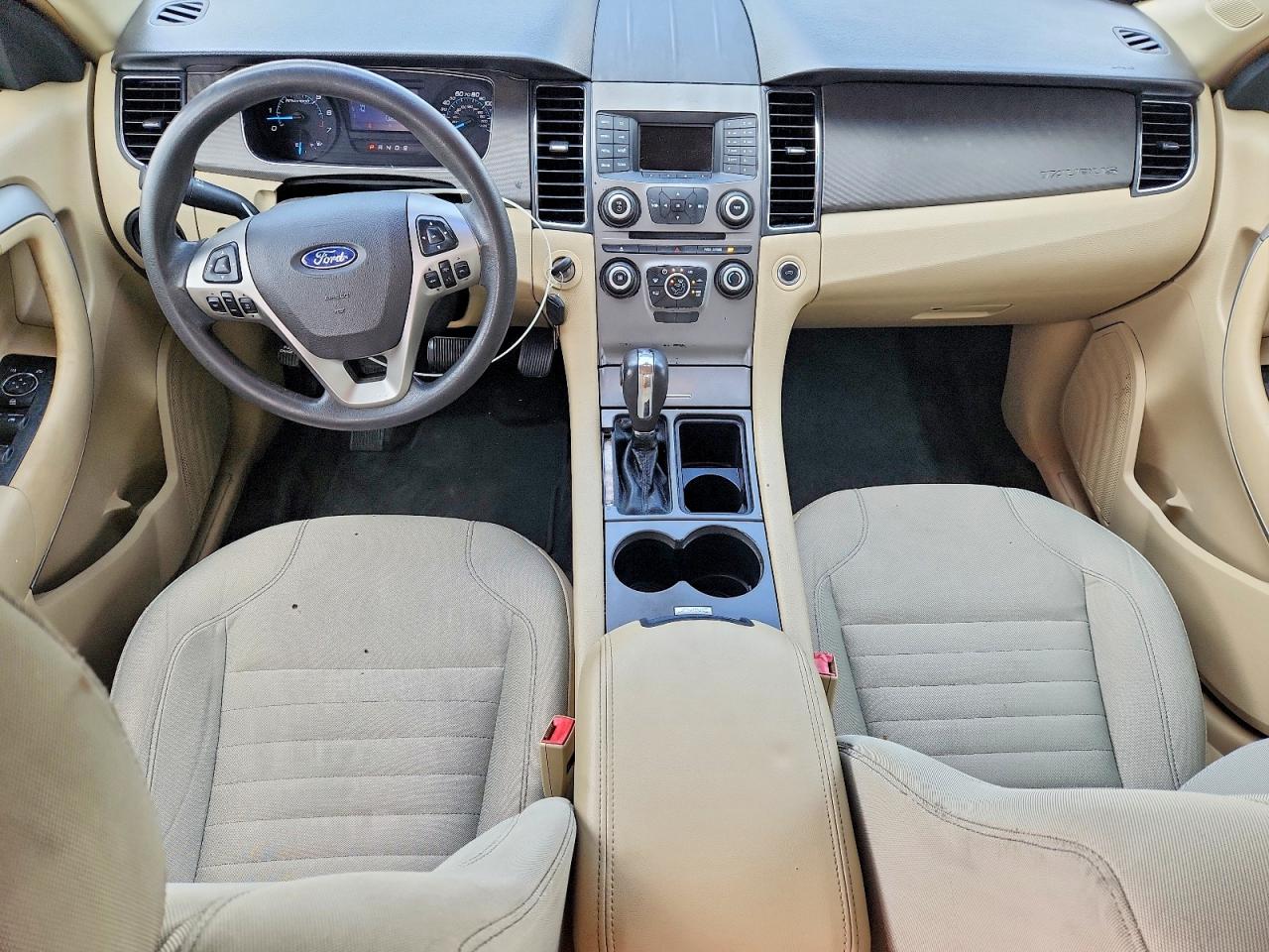 2015 Ford Taurus Se White vin: 1FAHP2D88FG200186