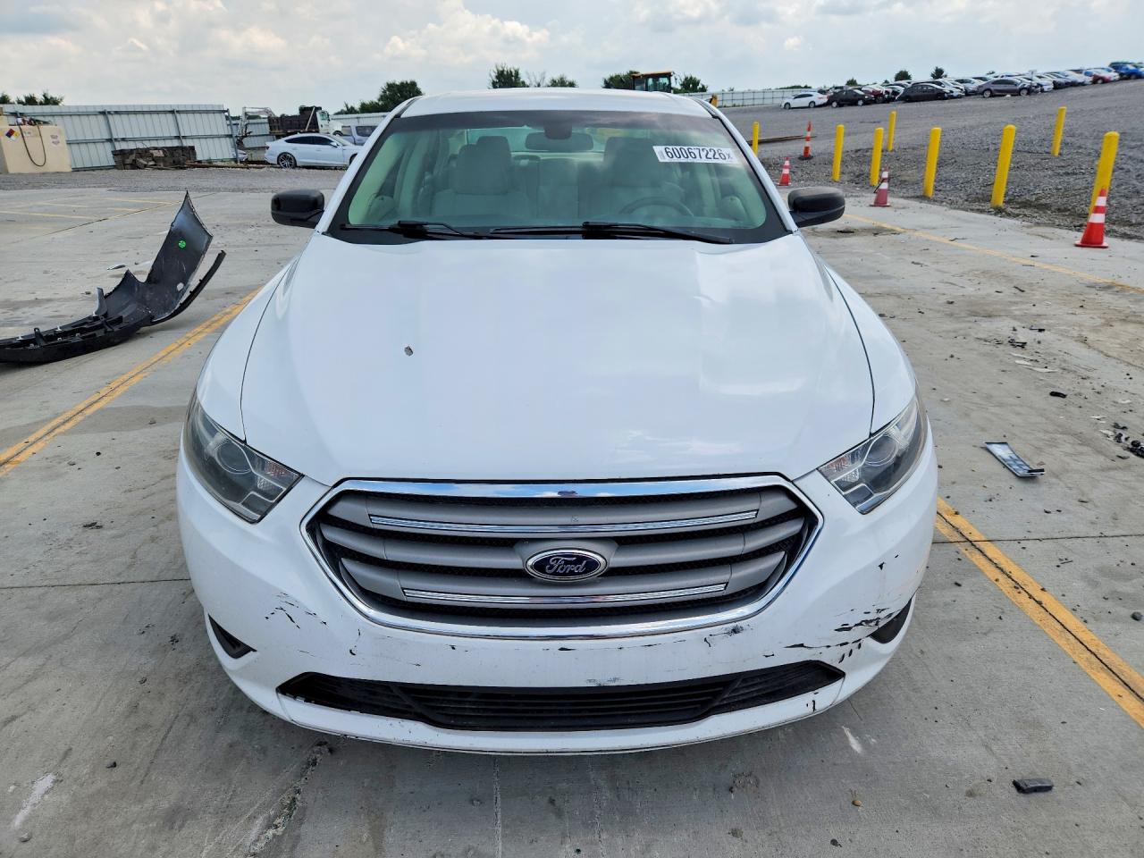 2015 Ford Taurus Se White vin: 1FAHP2D88FG200186