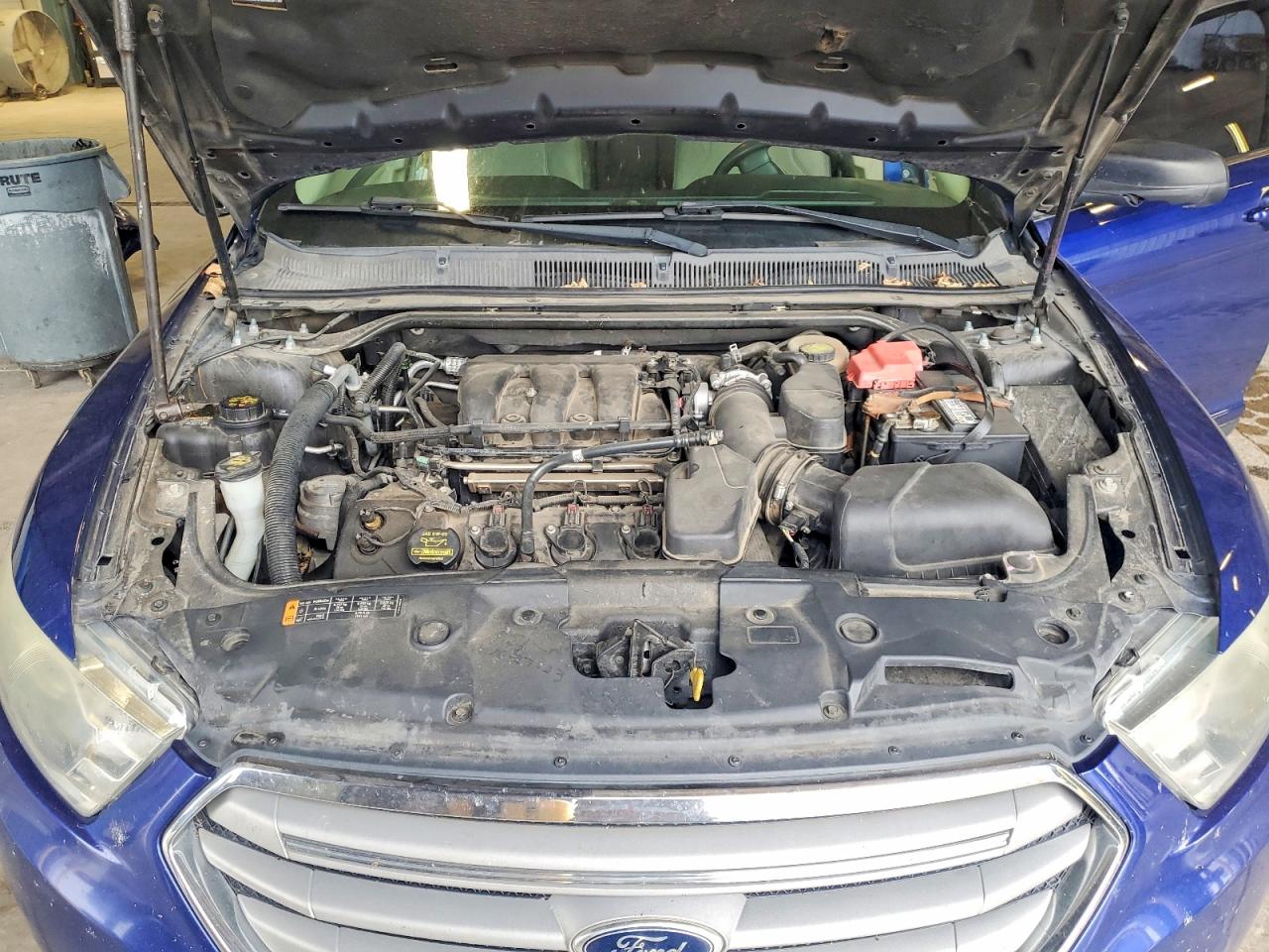 2013 Ford Taurus Se Синий vin: 1FAHP2D89DG106590