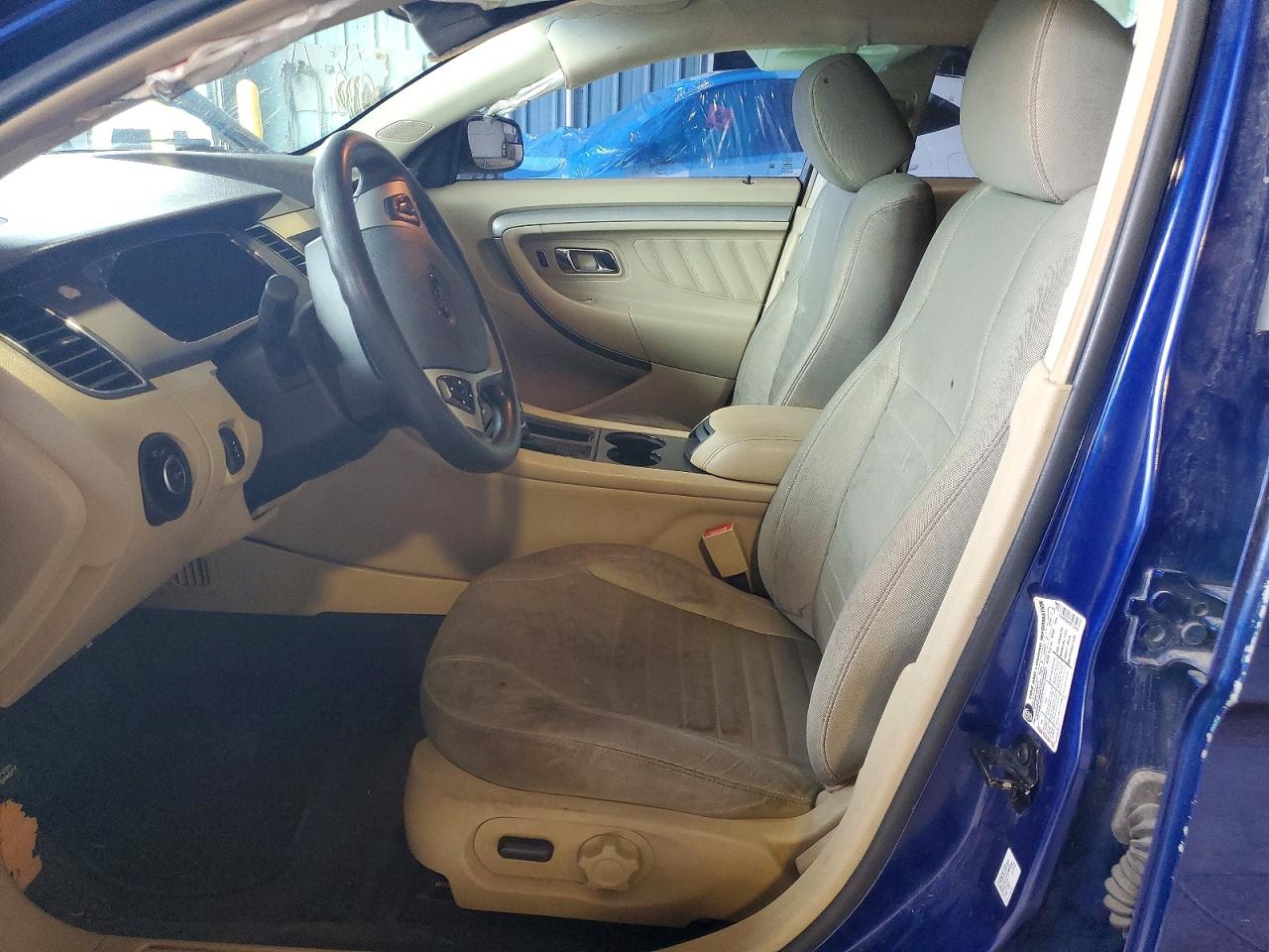 2013 Ford Taurus Se Синий vin: 1FAHP2D89DG106590